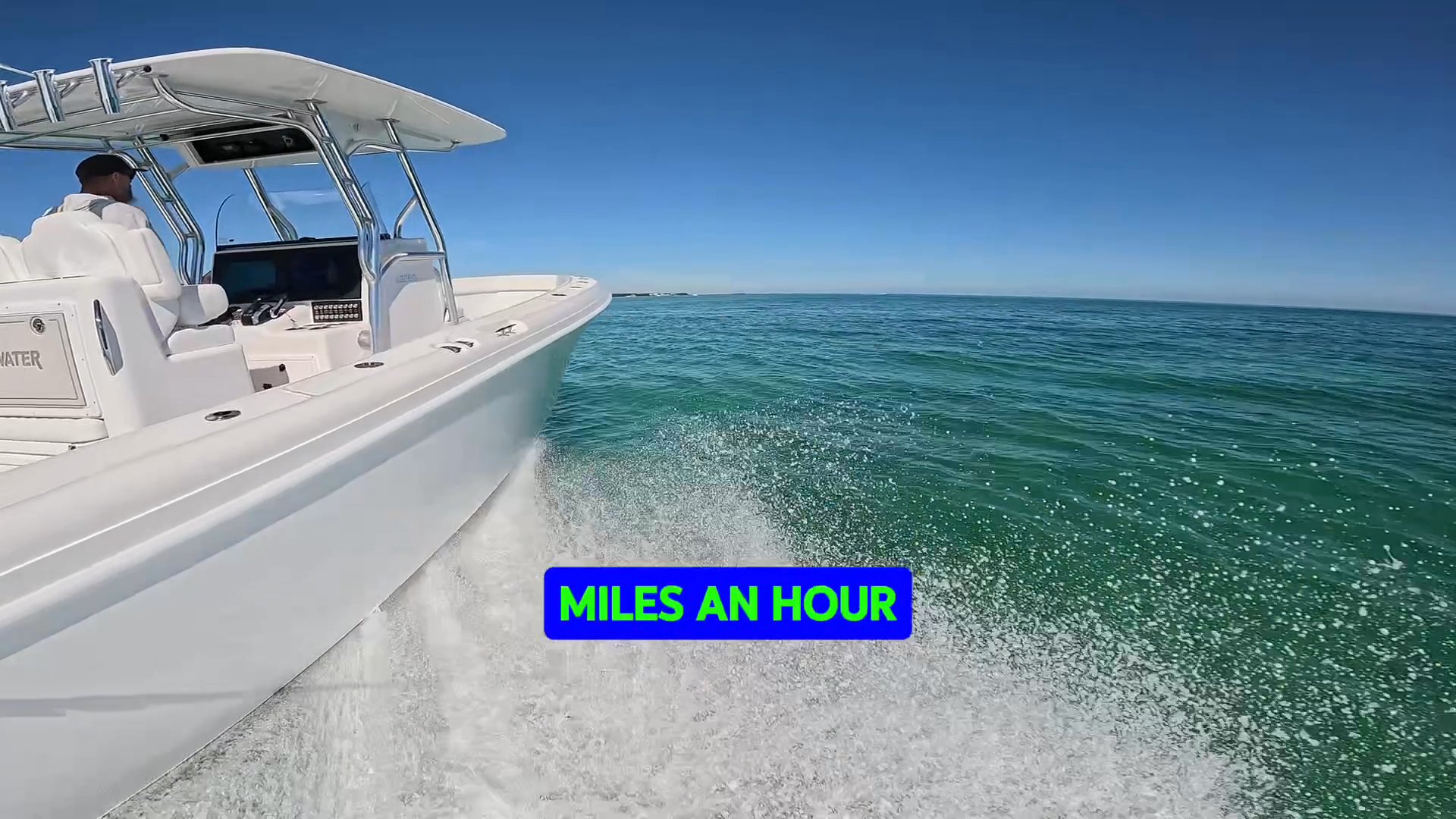 2026 Bluewater 2850 cc performance run.