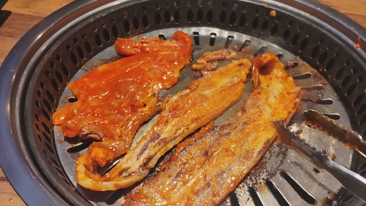Wang Cho Korean BBQ - Beef belly fat - Korean Near Me - Riverside, California
