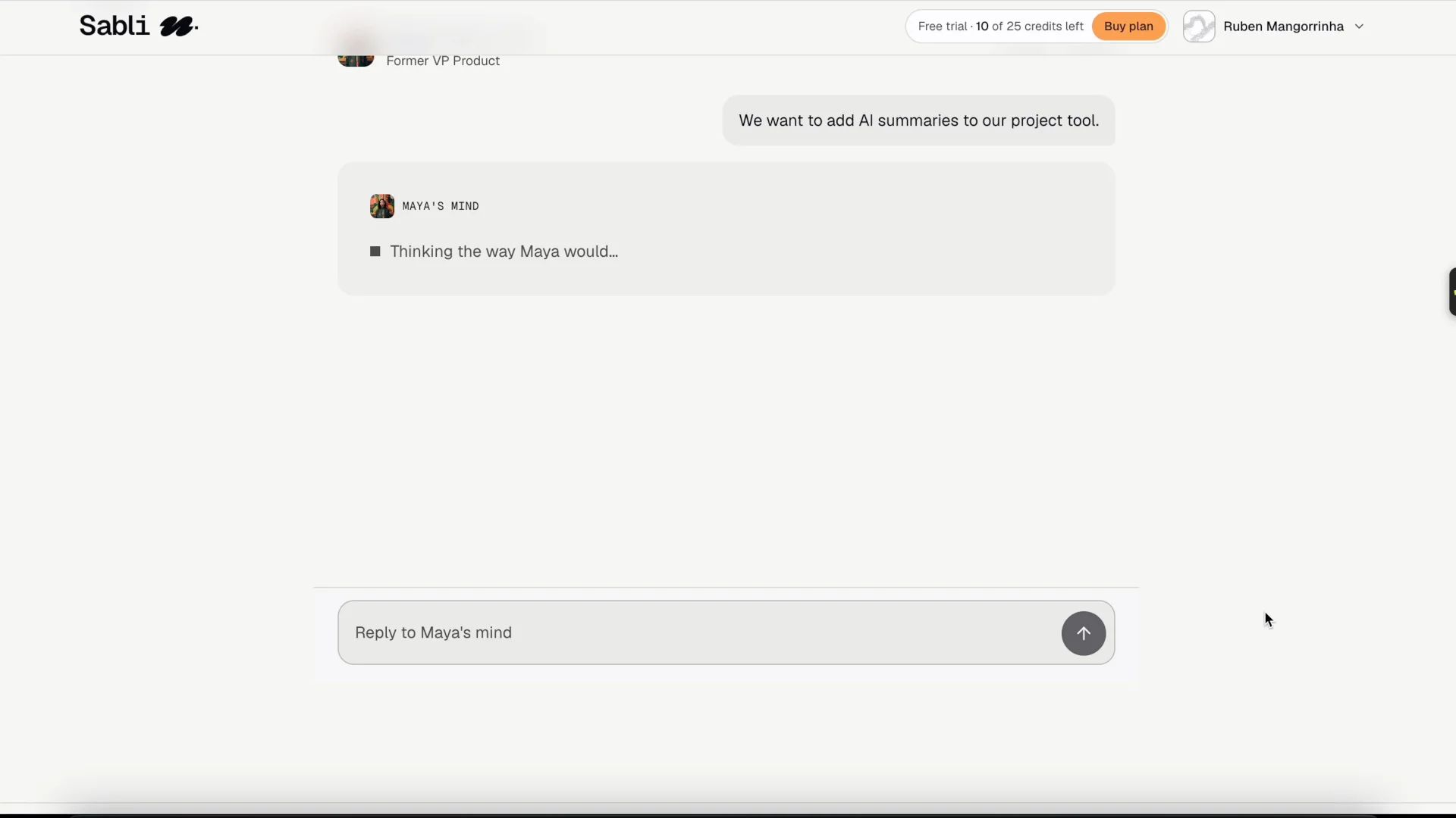 Sabli: AI minds of real experts, on demand image 1