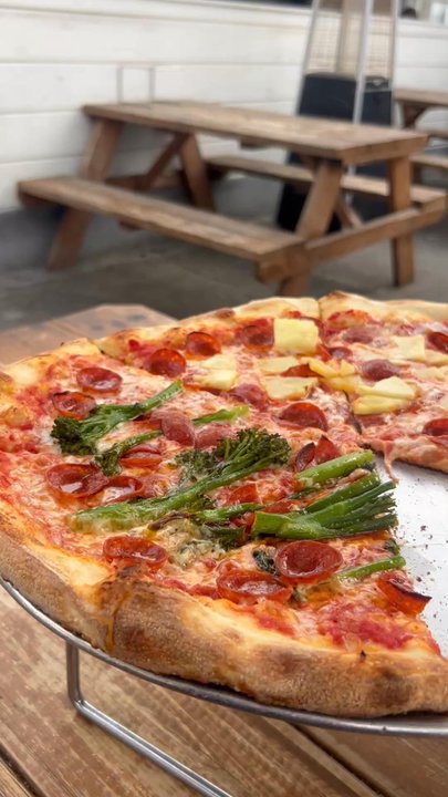 Corner Pizza - Opposites attract lol - Seafood Near Me - Encinitas, California