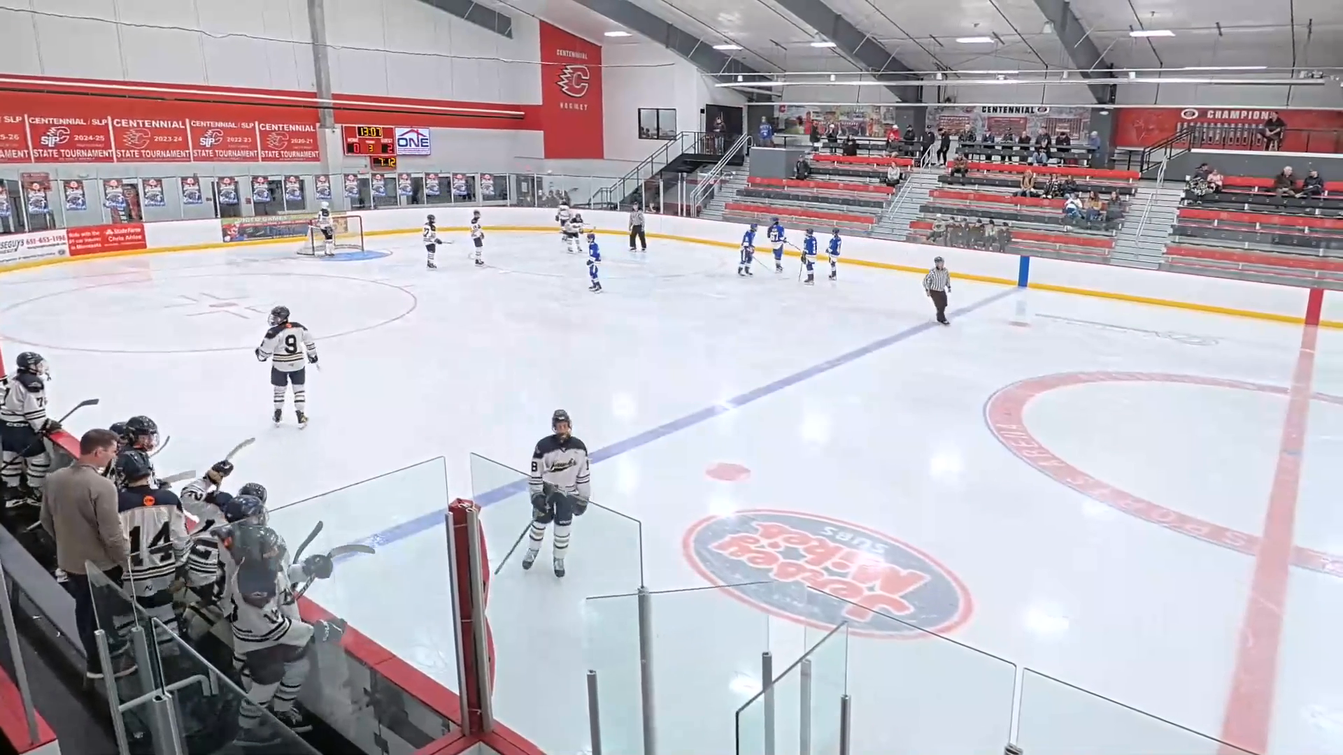 Wesley Cooper's Power Play Bumper Goal | STMA Bantam AA 26-27' Highlights