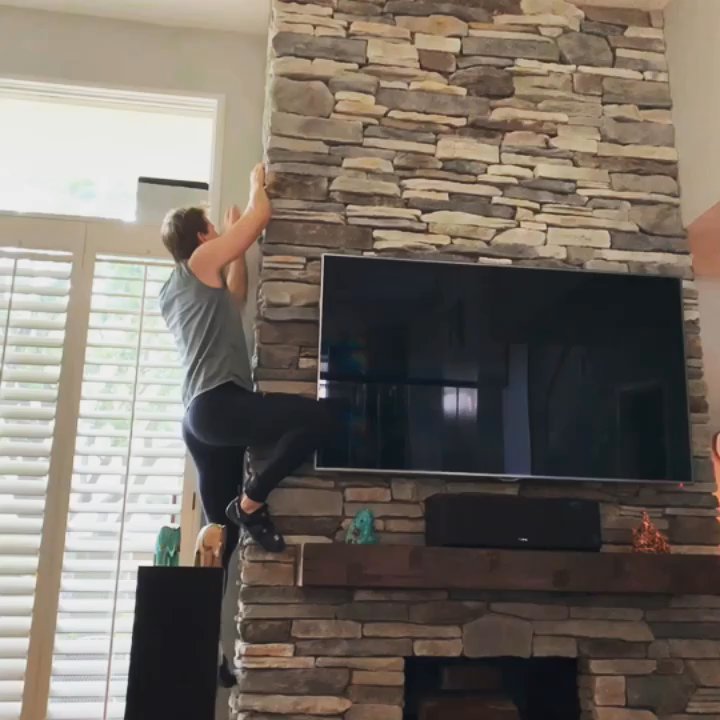 LA Custom Tile - Mark did such a great job on the stone facade of our fireplace that I can now use it for rock climbing practice!! :) More on my IG: @pdebaty - General Contractors Near Me - Los Angeles, California