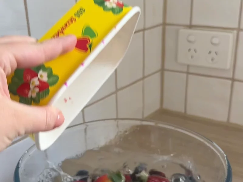 Product Demo - Fruit & Vegetable Wash