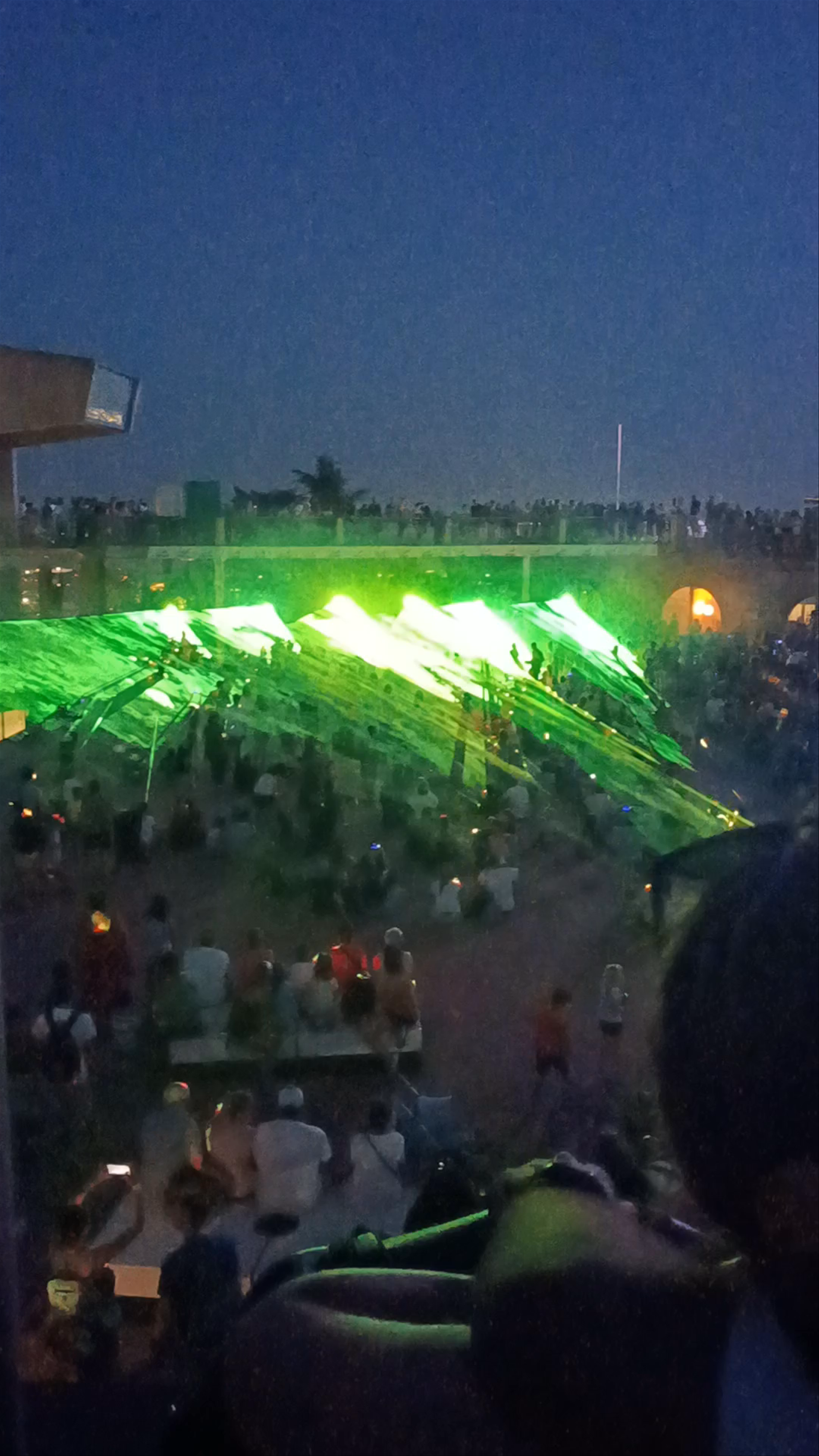 Tibidabo Night Festival Lights Up Barcelona
