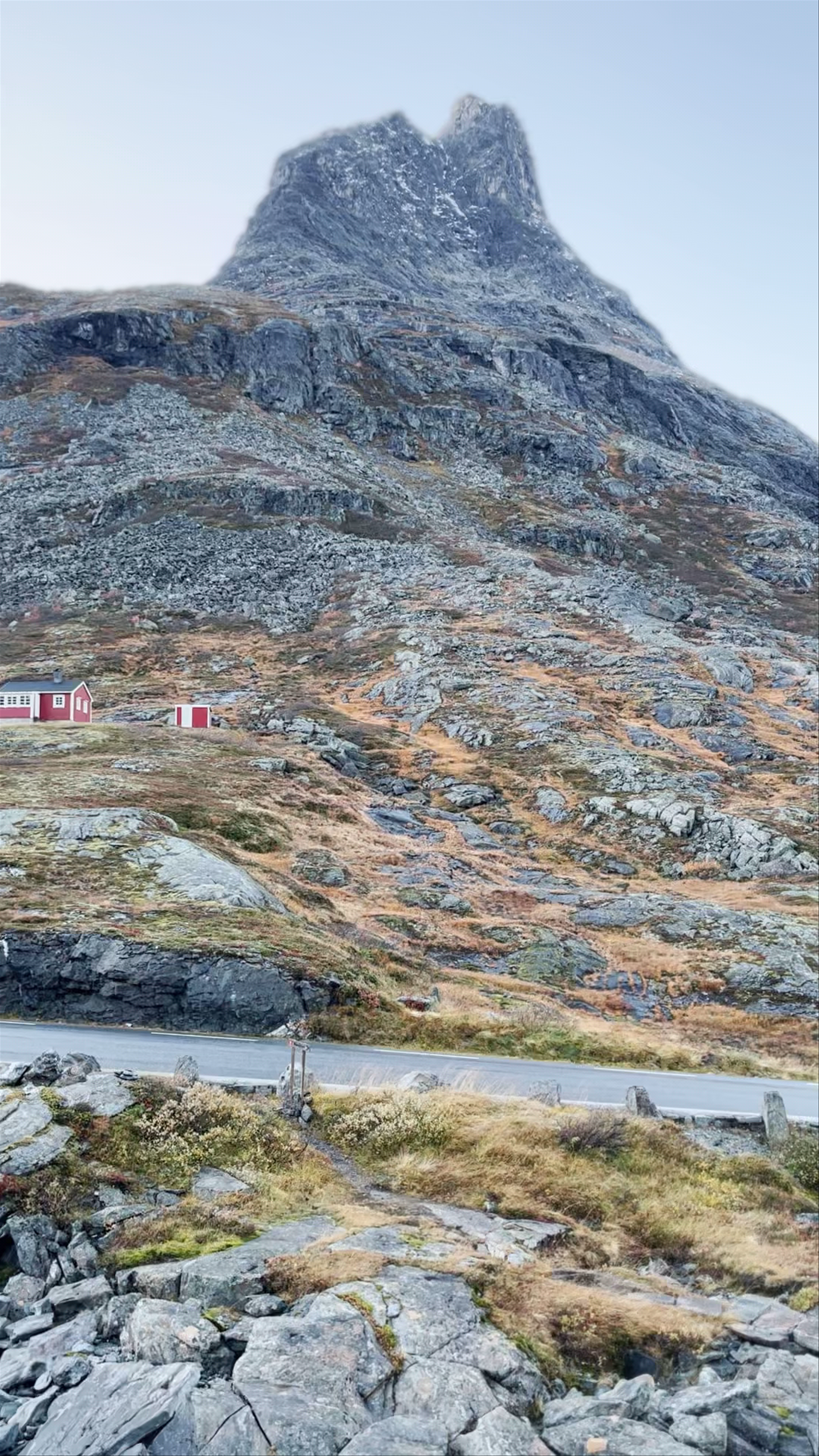 Vista panoramica dal sentiero di Trollstigen