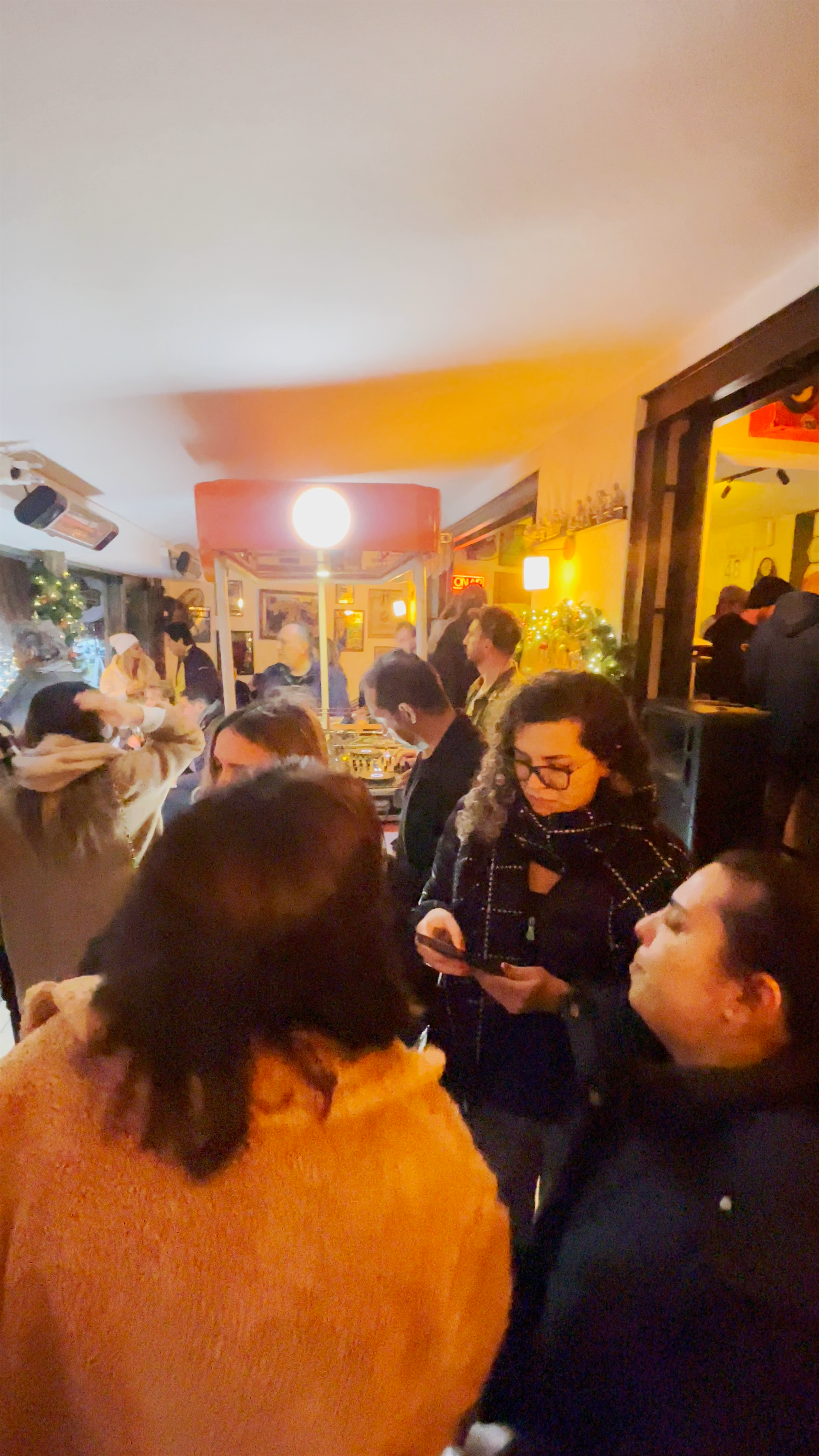Cozy Night Vibes at a Popular Bar in Bitez, Bodrum