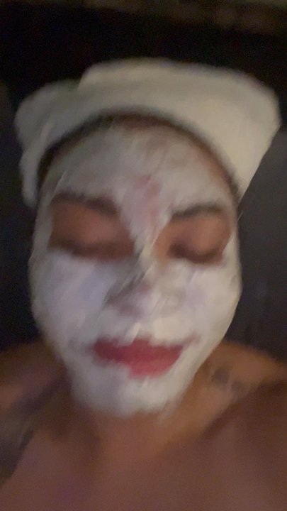 Evene Day Spa - Me getting my mask - Day Spas Near Me - Marietta, Georgia