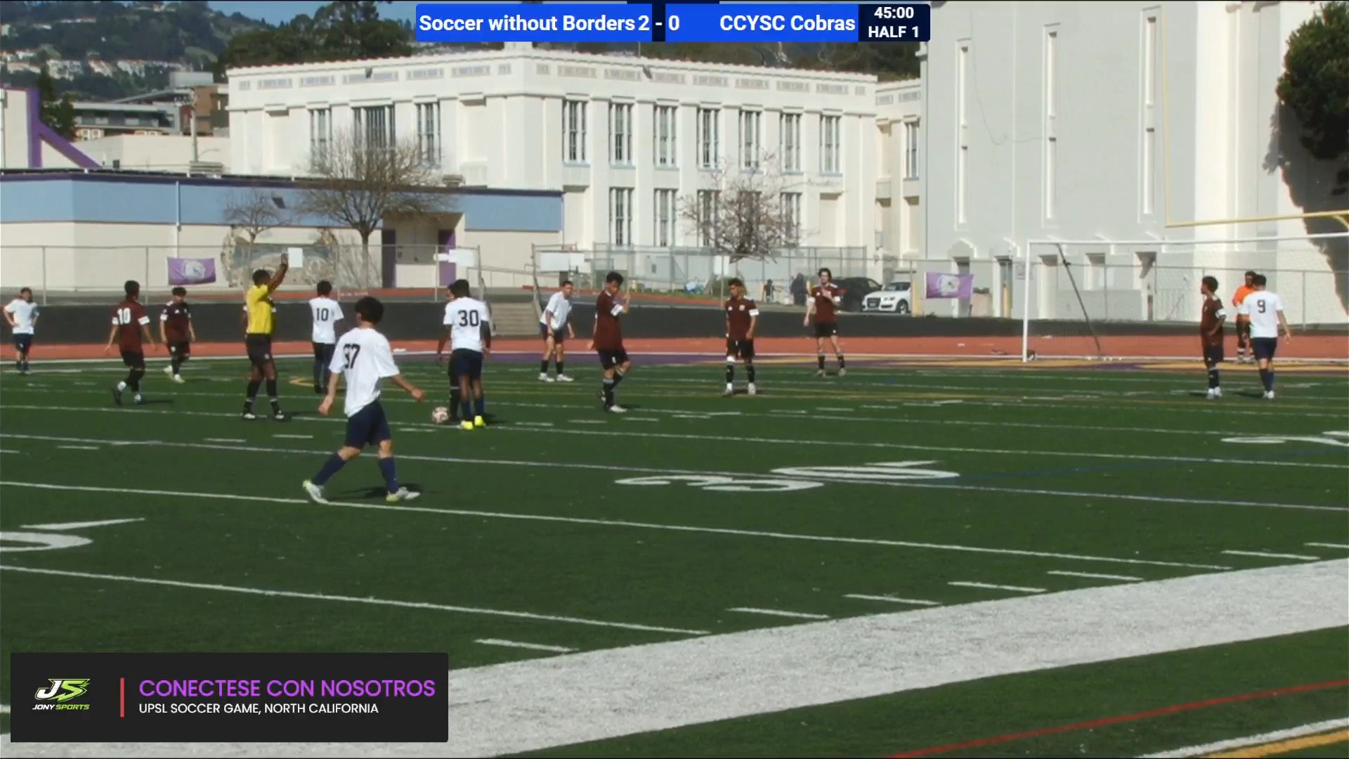 Soccer Without Borders VS CCYSC Cobras