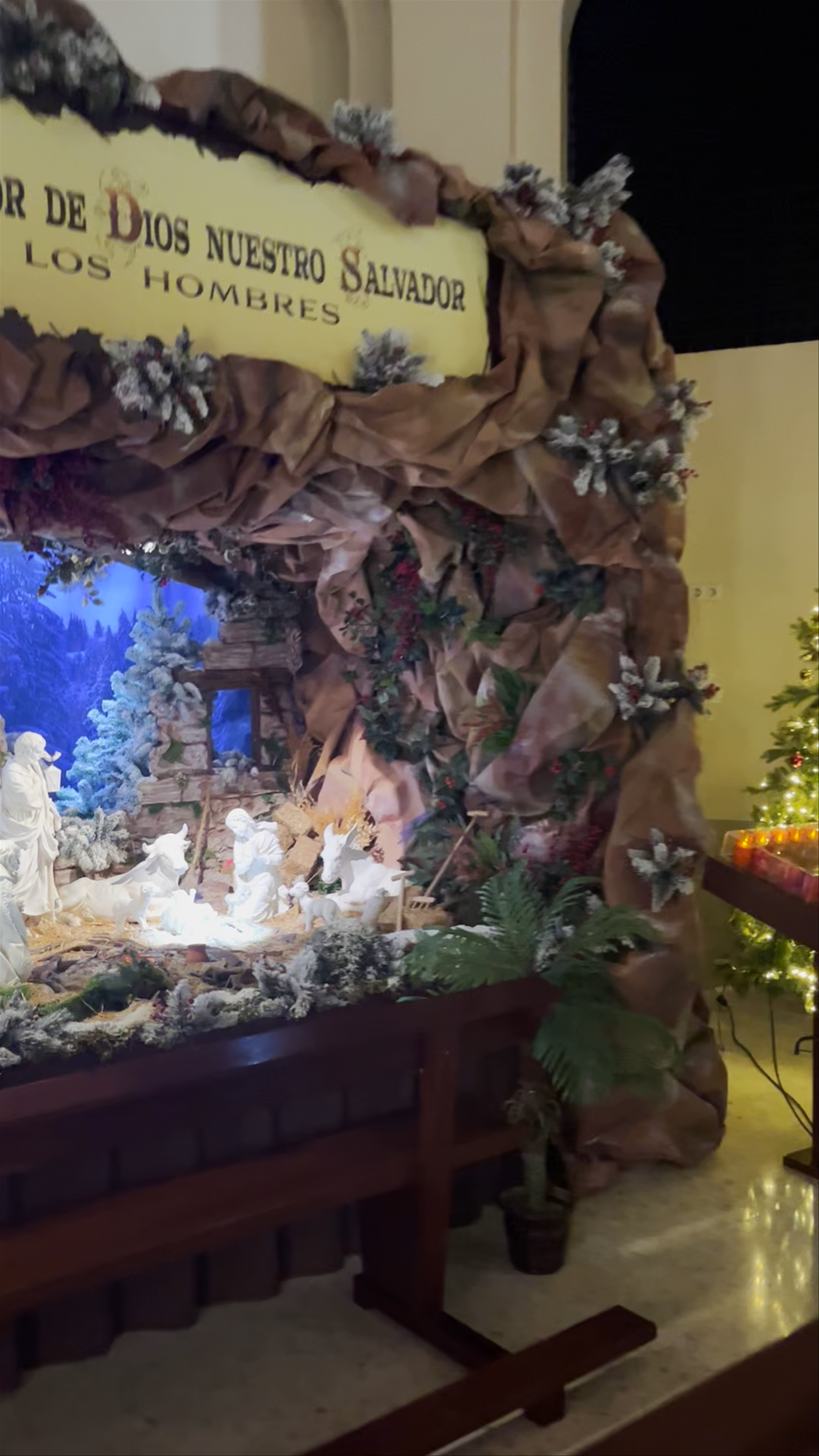 Nativity Scene at Carmelitas Descalzas Convento in Getafe, Spain