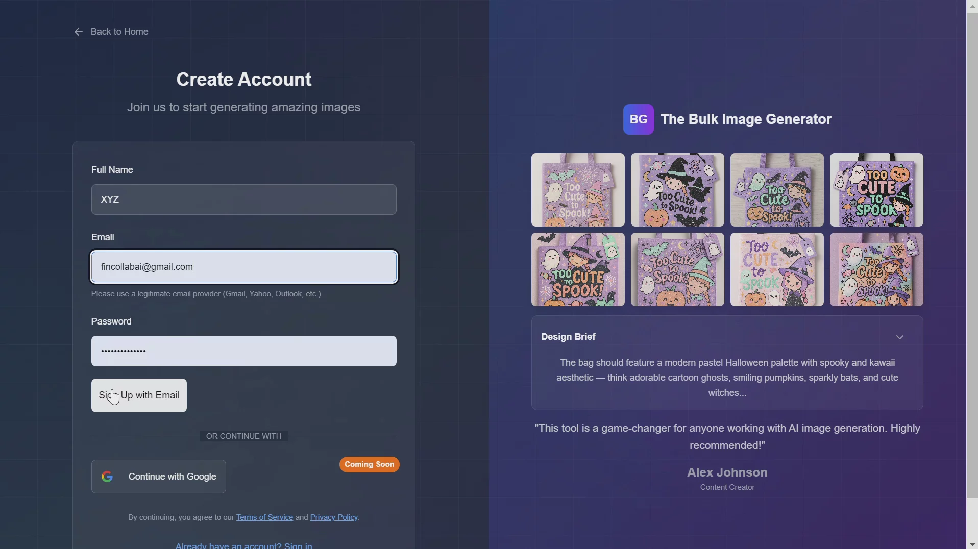 The Bulk Image Generator image 1
