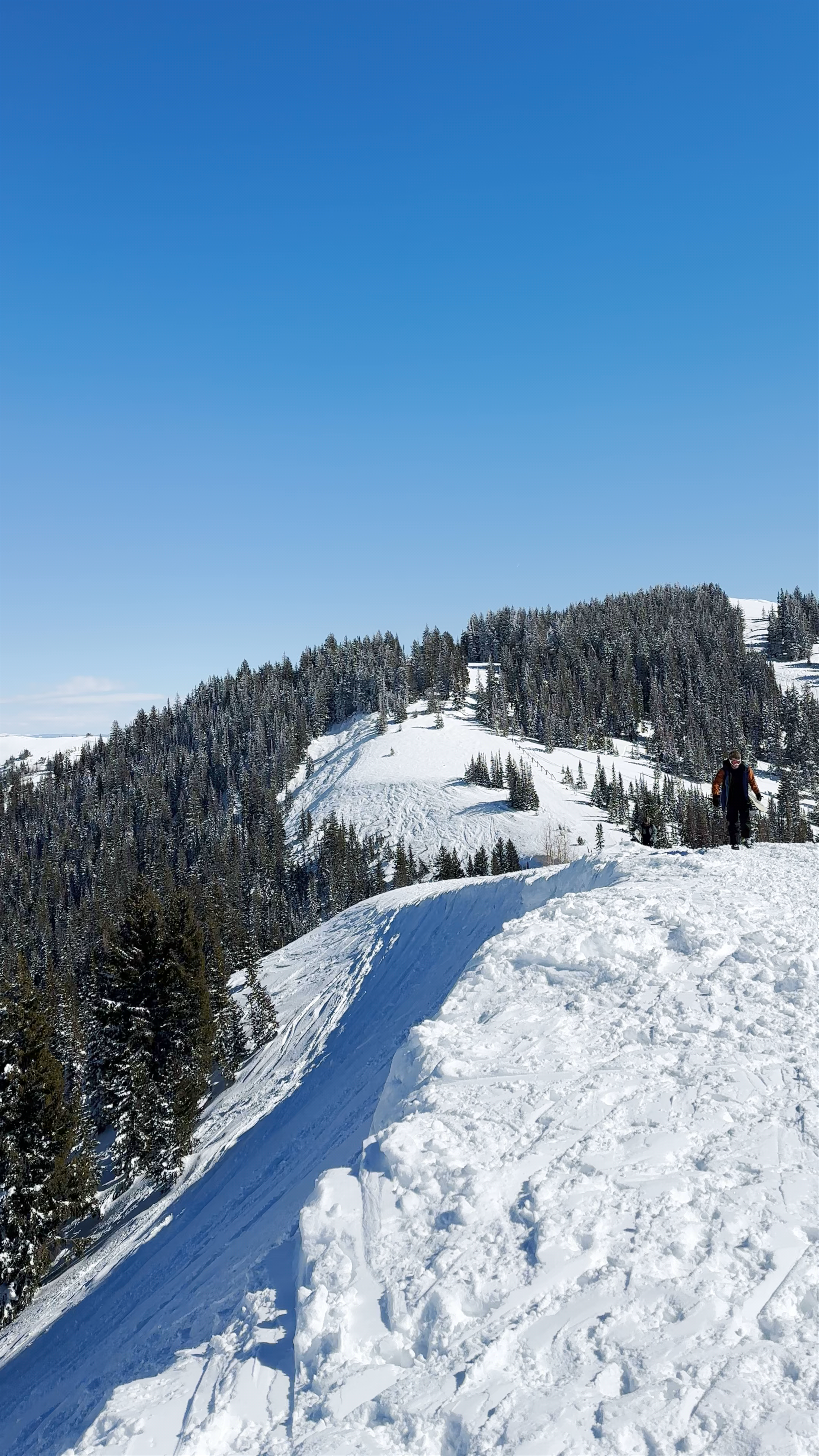 Winter Wonderland Hiking at Jupiter Peak, Park City, Utah