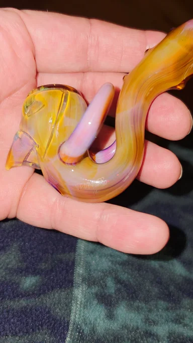 Preview pic of Voorhees very rare bird sculpture dry pipe
