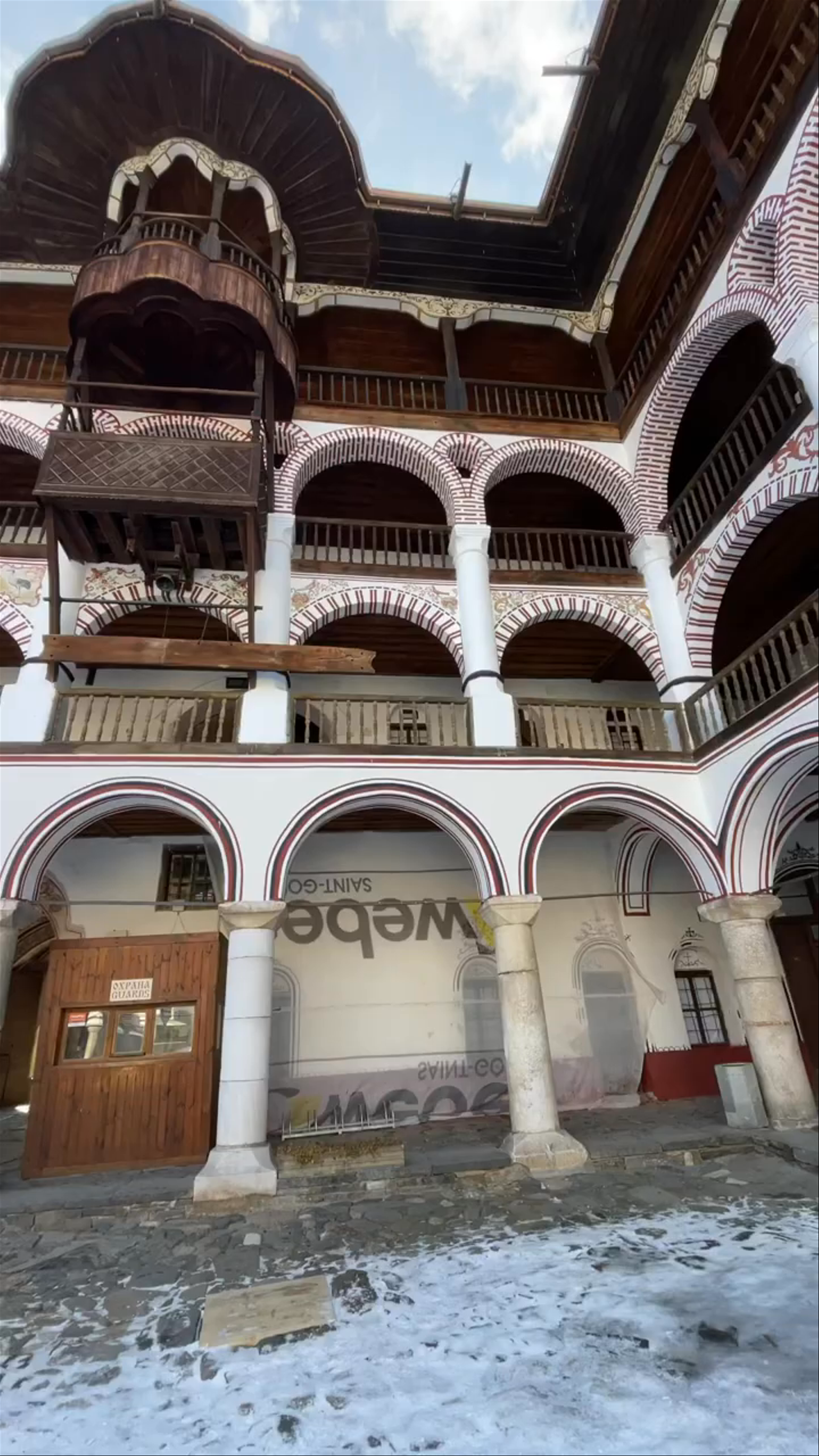 Rila Monastery: Winter Serenity in the Bulgarian Mountains