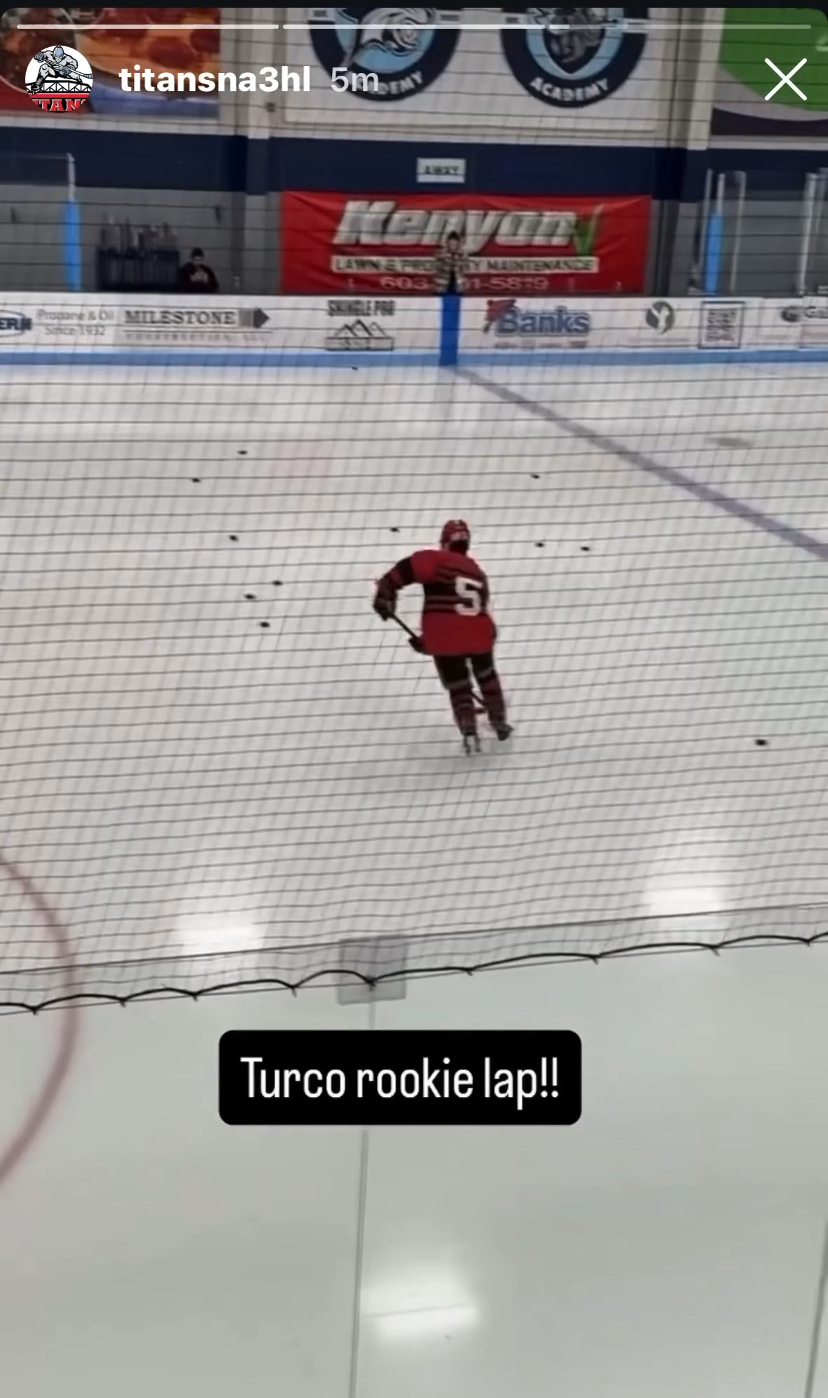 Gavin Turco's Rookie Lap: First Game Highlight with NJ Jr. Titans