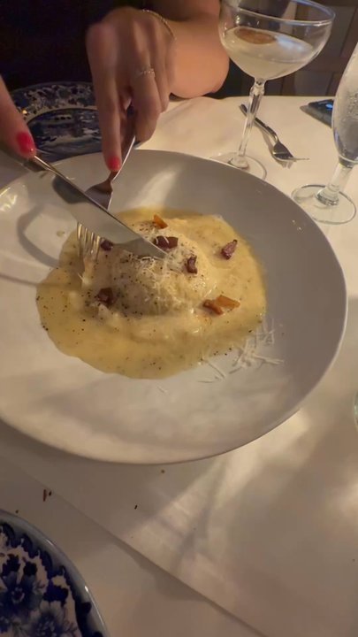 Lupa Ristorante - Egg yolk raviolone - Italian Near Me - Berkeley Heights, New Jersey