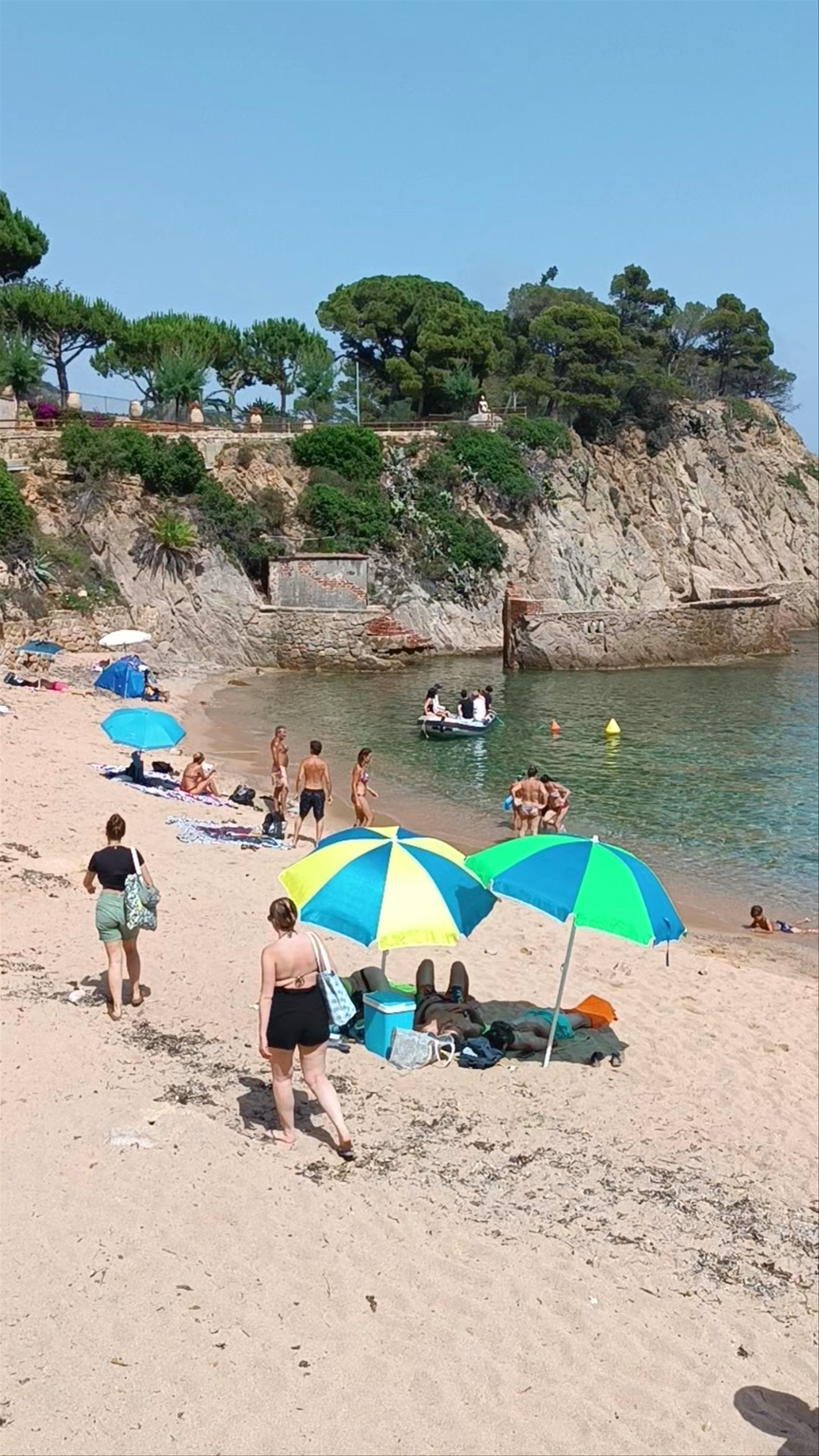 Sun-Kissed Serenity at Canyet Beach, Catalonia