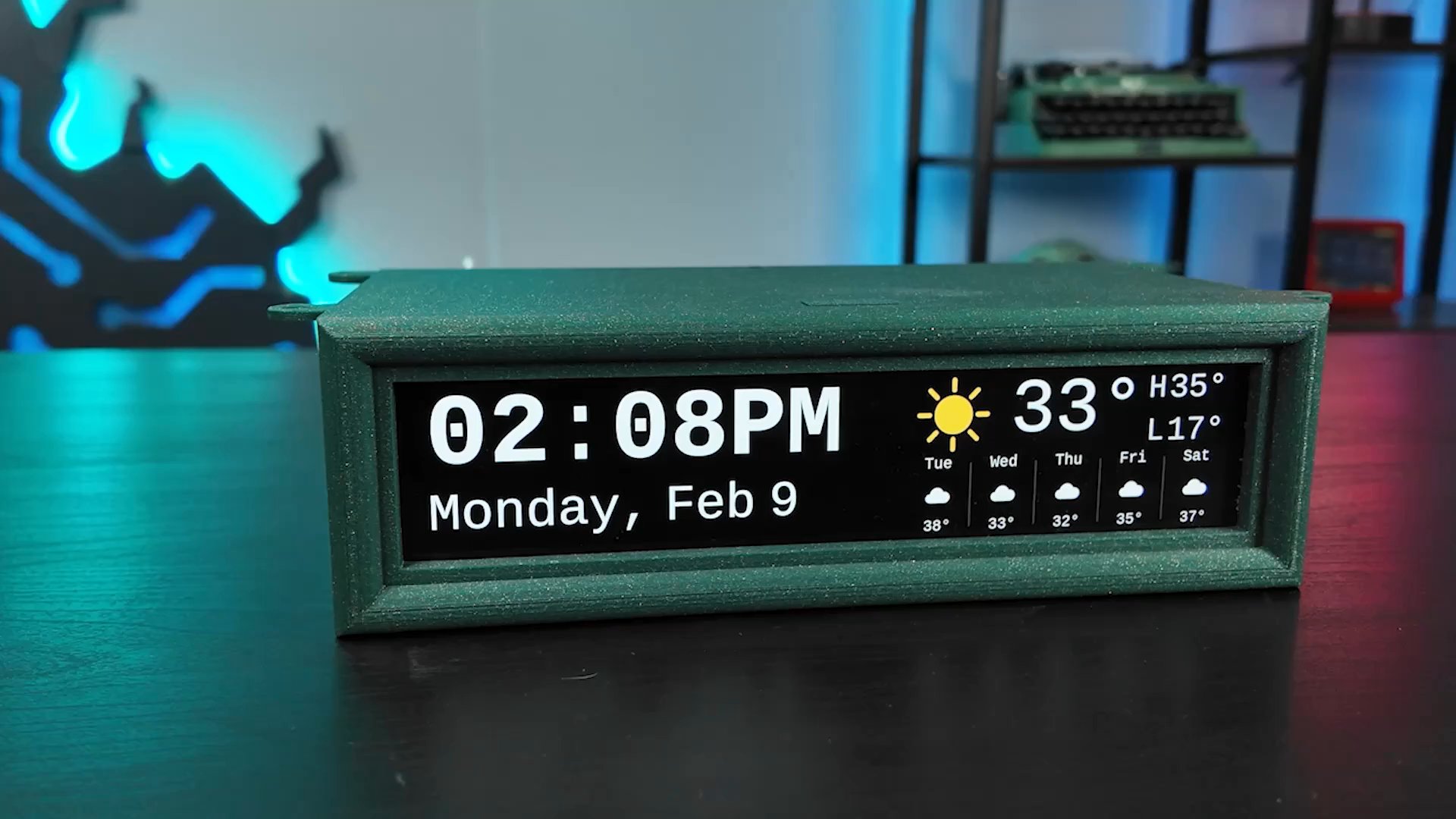 I Replaced My Kitchen Clock With a Raspberry Pi | technology | Digg