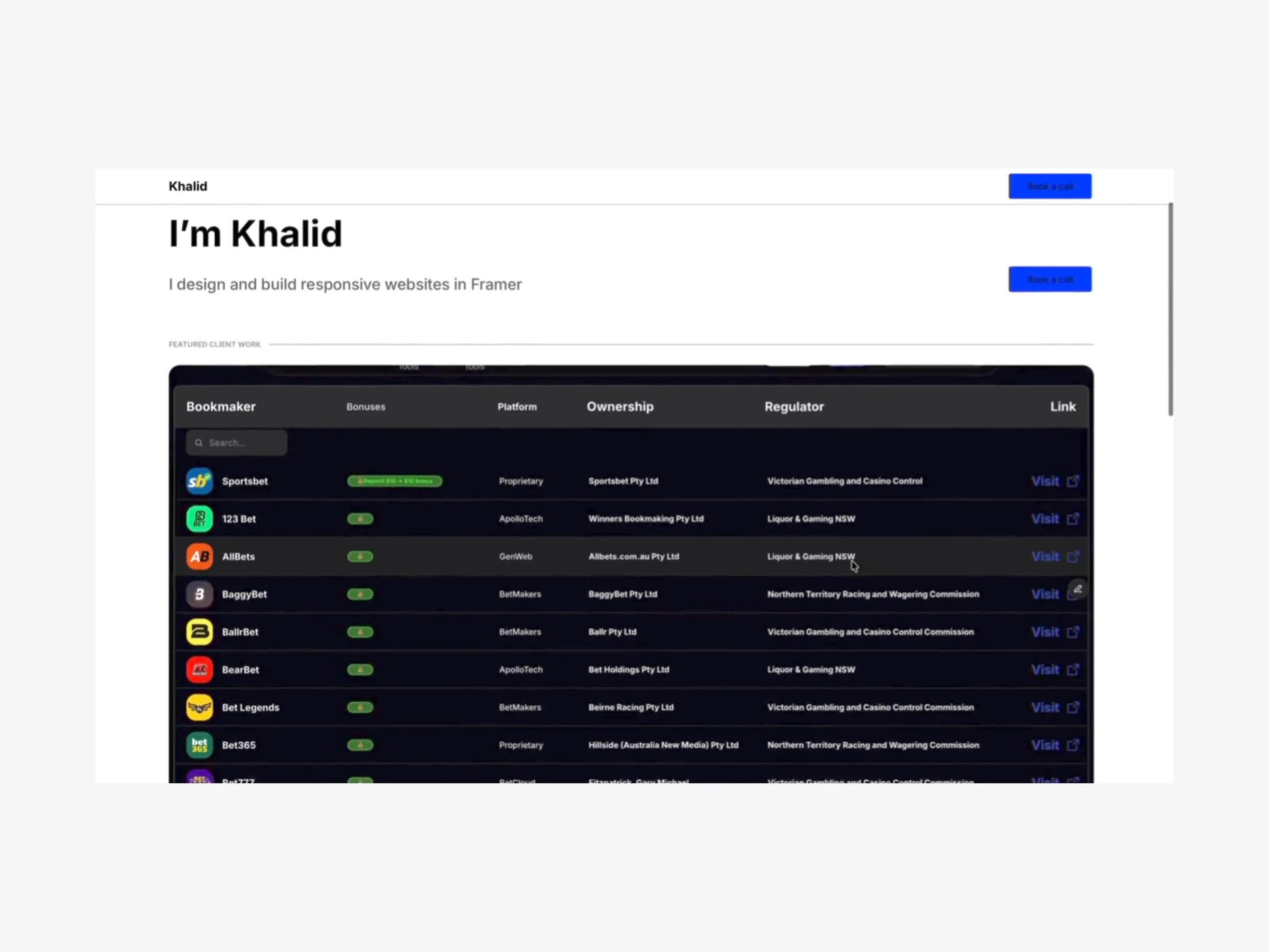 Khalid designs