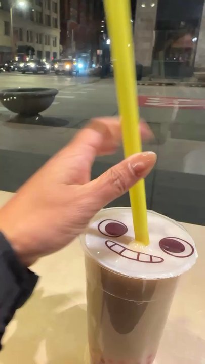 Tea Cloud - Popping my drink - Bubble Tea Near Me - Denver, Colorado