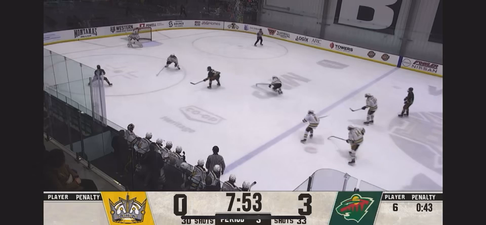 Wyatt Jones: Spectacular Goal from Winnipeg Wild U18 AAA