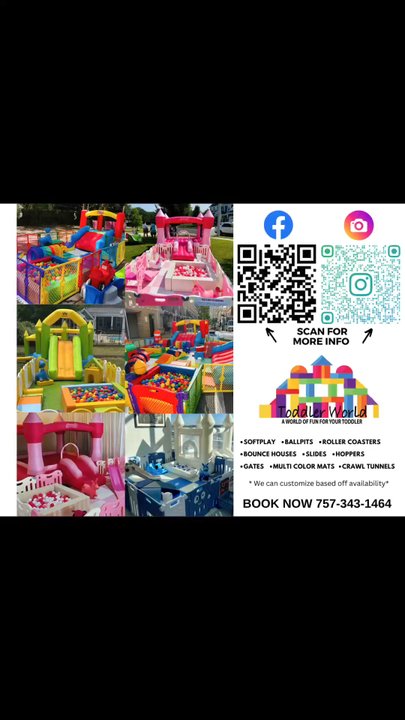 Toddler World - Bounce House Rentals Near Me