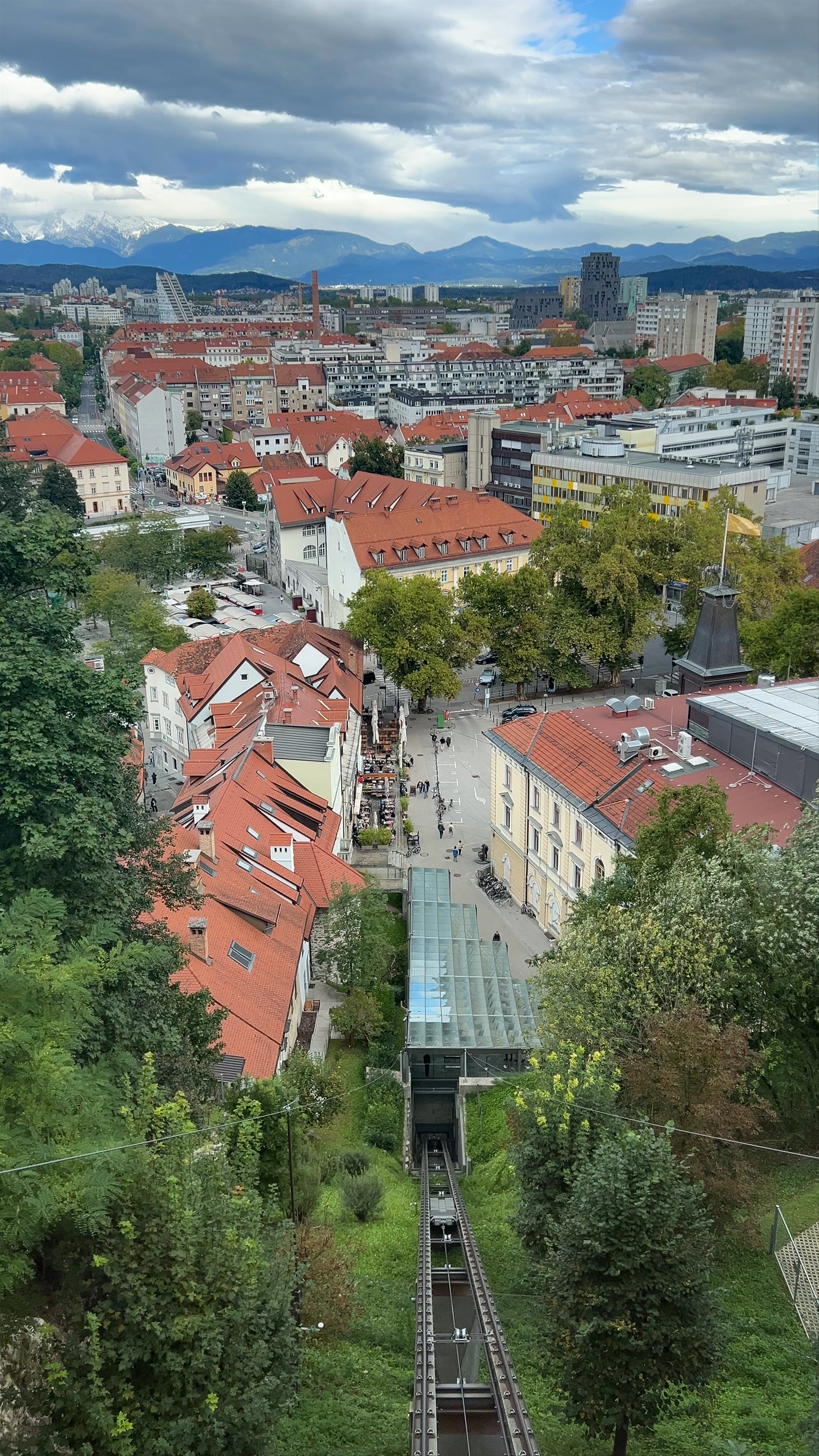 Ljubljana Castle Funicular Ride and Panoramic City Views