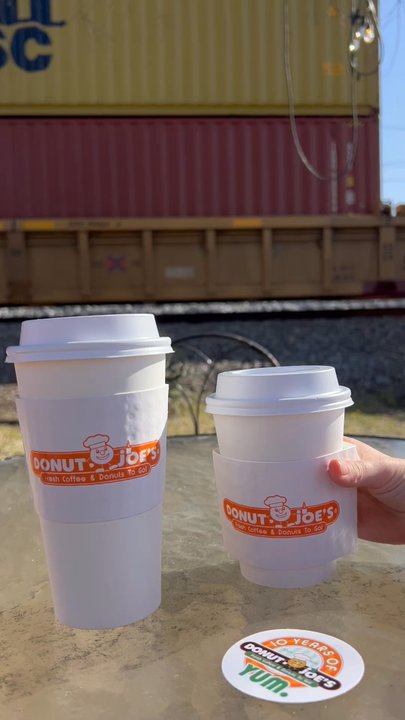 Donut Joe's - Fun watching the train and having donuts and lattes. - Donuts Near Me - Pelham, Alabama