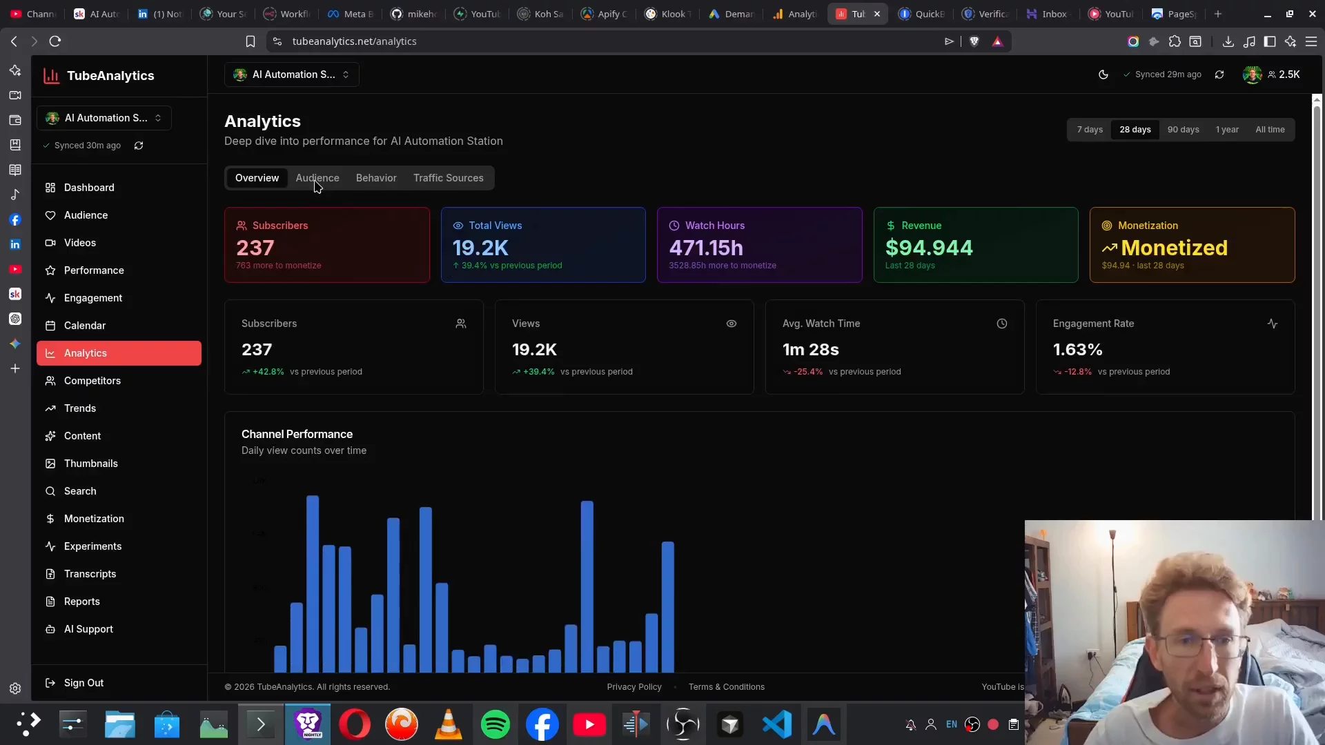 TubeAnalytics image 1