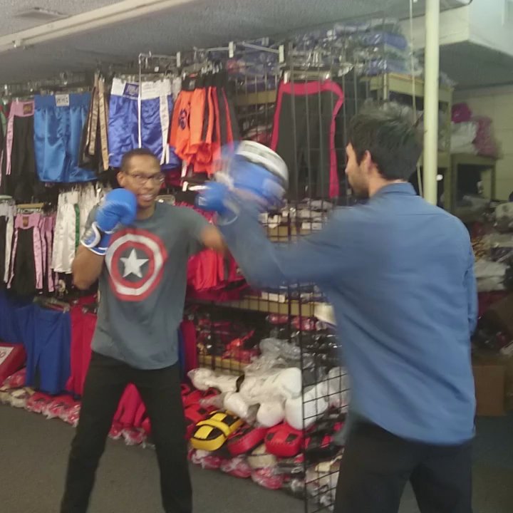 P-o B----g Equipment - Trying out my new gear at Pro Boxing Equipment! - Sporting Goods Near Me - Pasadena, California