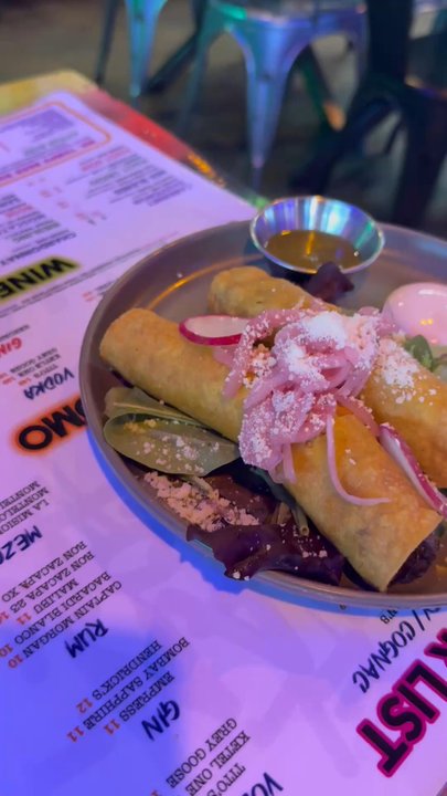 Tempo Cantina - Tinga taquitos - New American Near Me - Brea, California