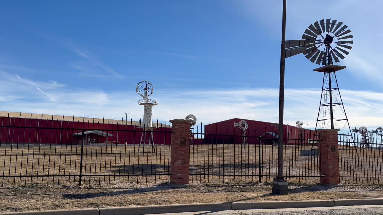American Windmill Museum - Drive-by on Christmas Day 2022. - Museums Near Me - Lubbock, Texas