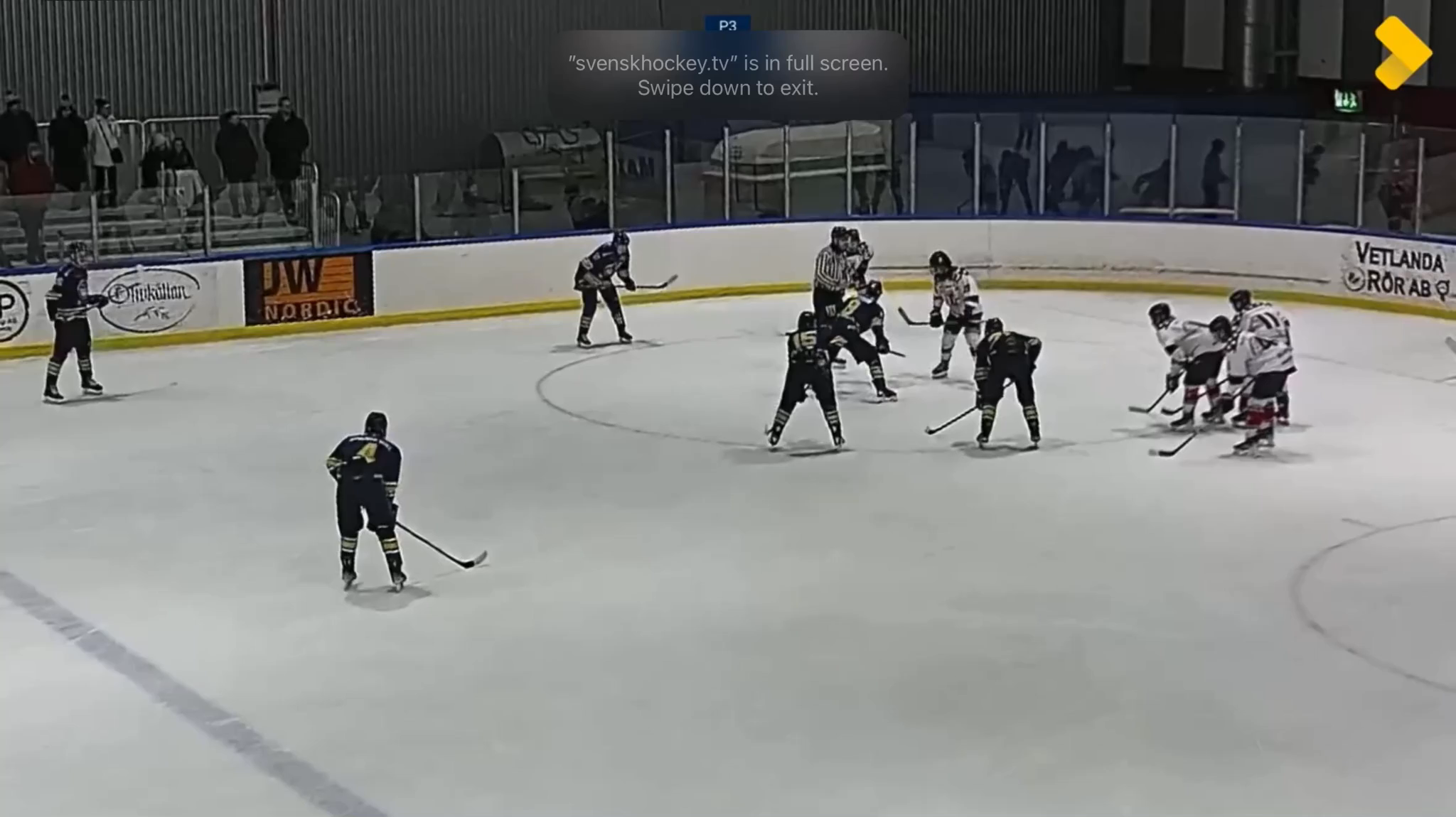 Sebastian Erkenbolling, fast skating, icing washed won the game
