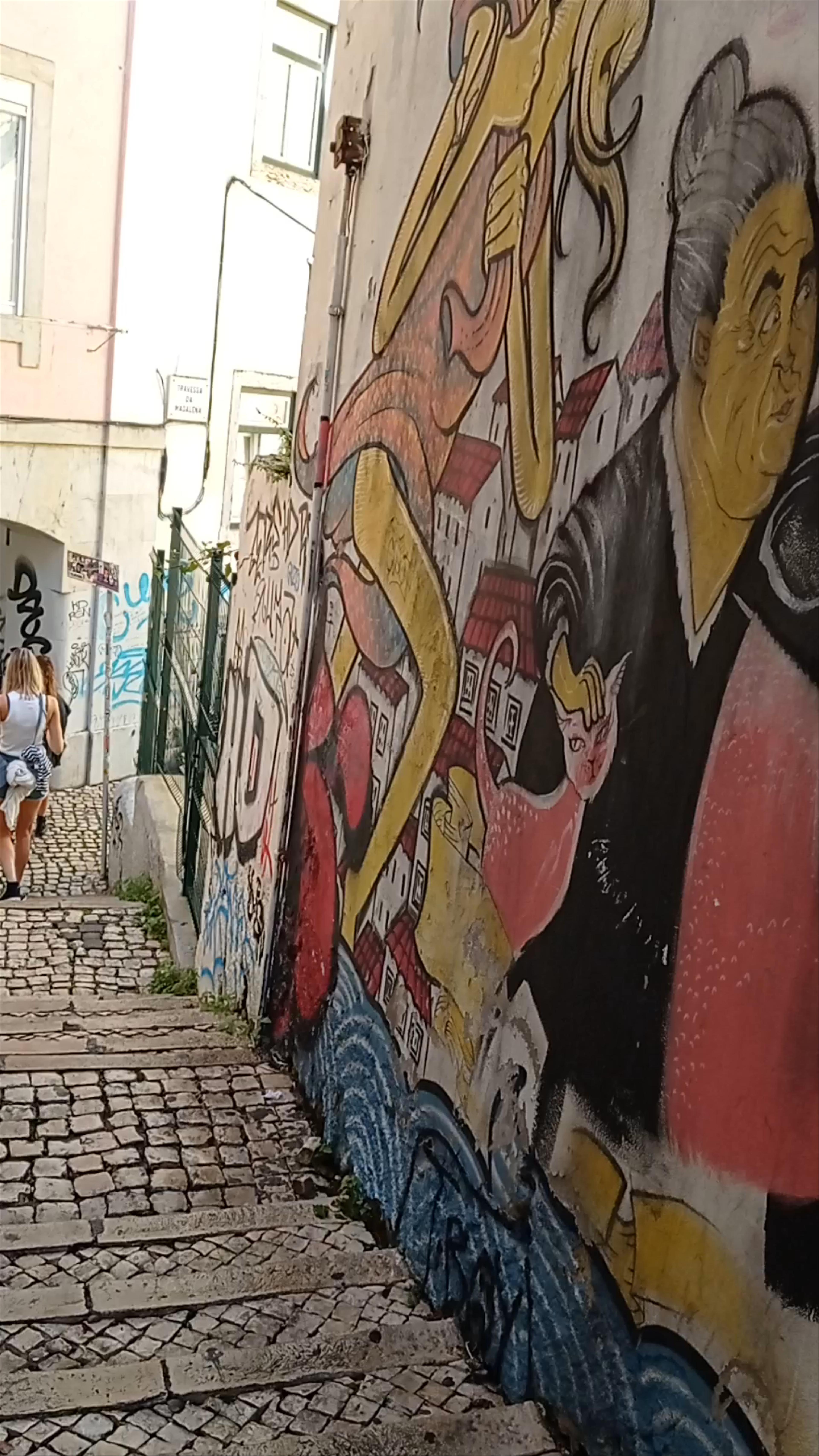 Mural Graffiti Fado Vadio