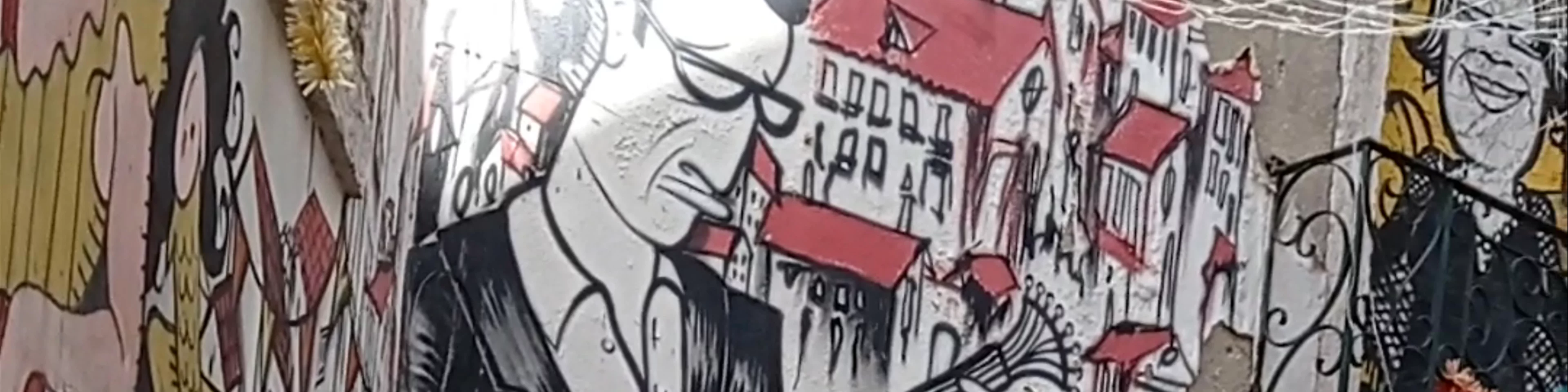 Mural Graffiti Fado Vadio
