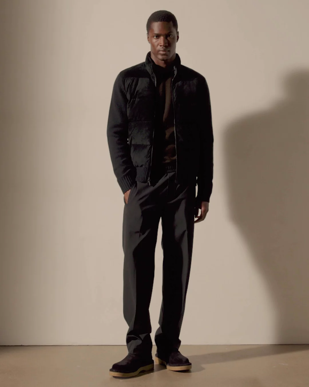 ブラック ジッパーベスト ジップベスト ブラック – monzee