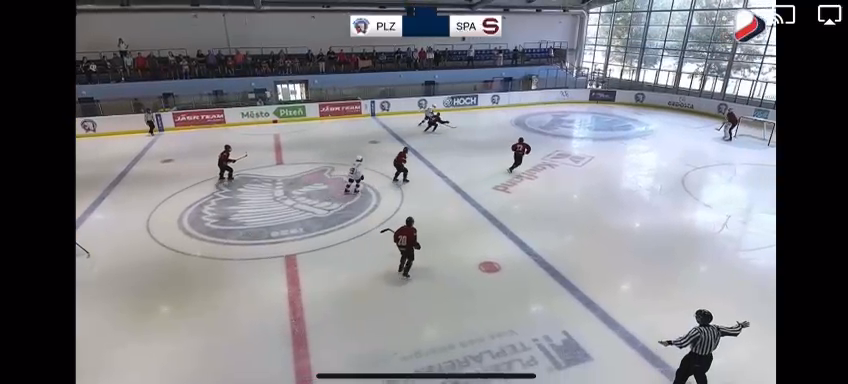 Mathias Zboril #19 -  Impressive Backhand Assist in U15 AAA Highlight