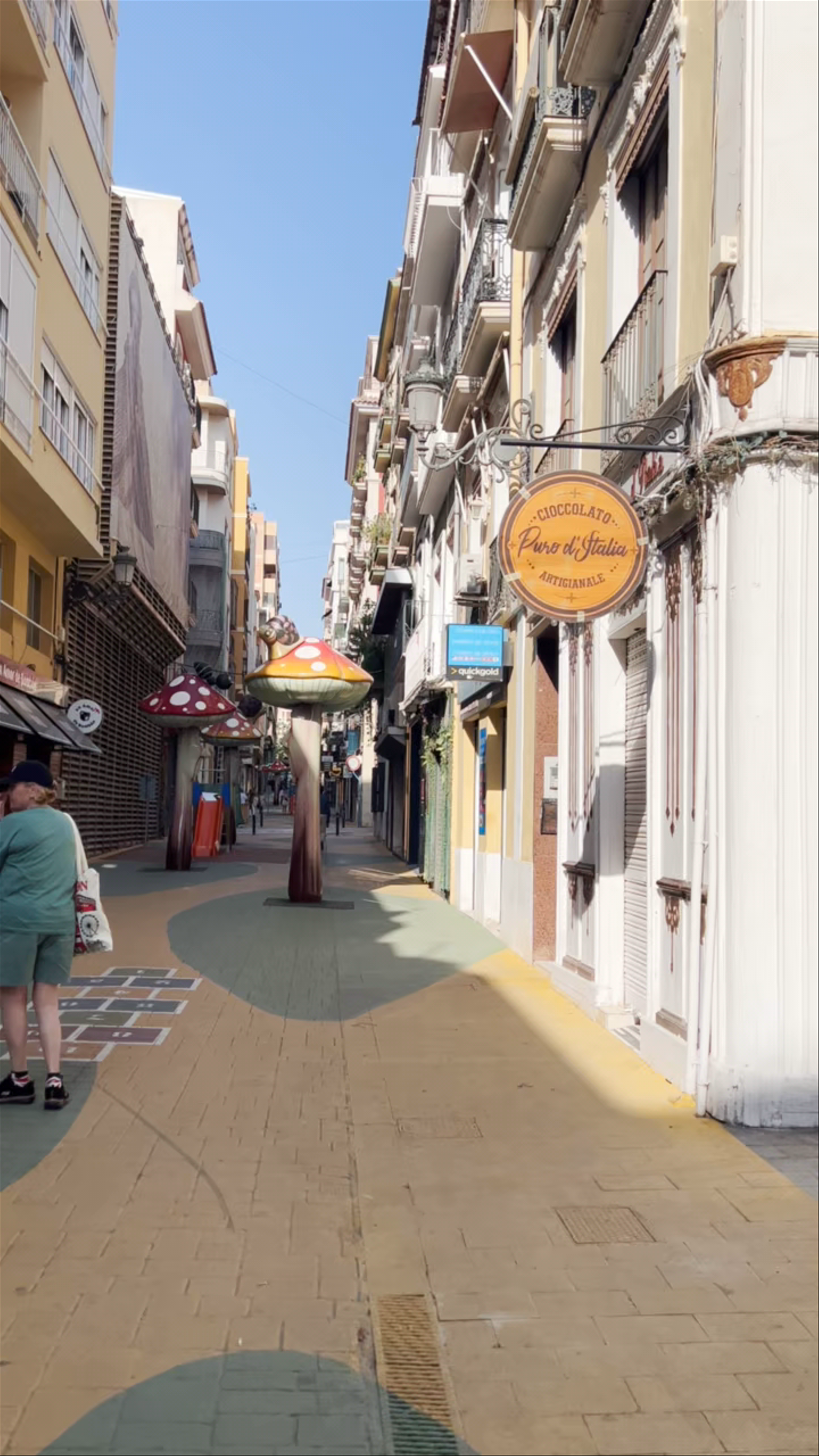 Calle de las setas