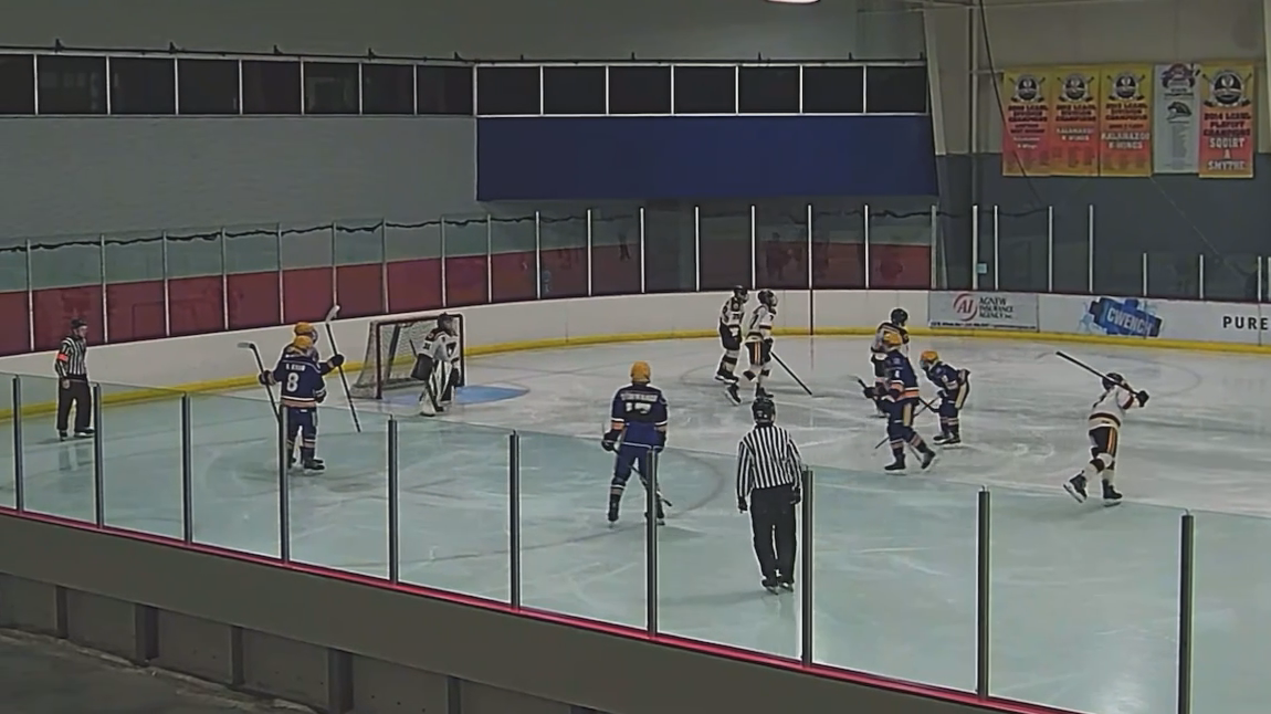 Carter Cuzzupoli's Goal at USA Hockey Nationals