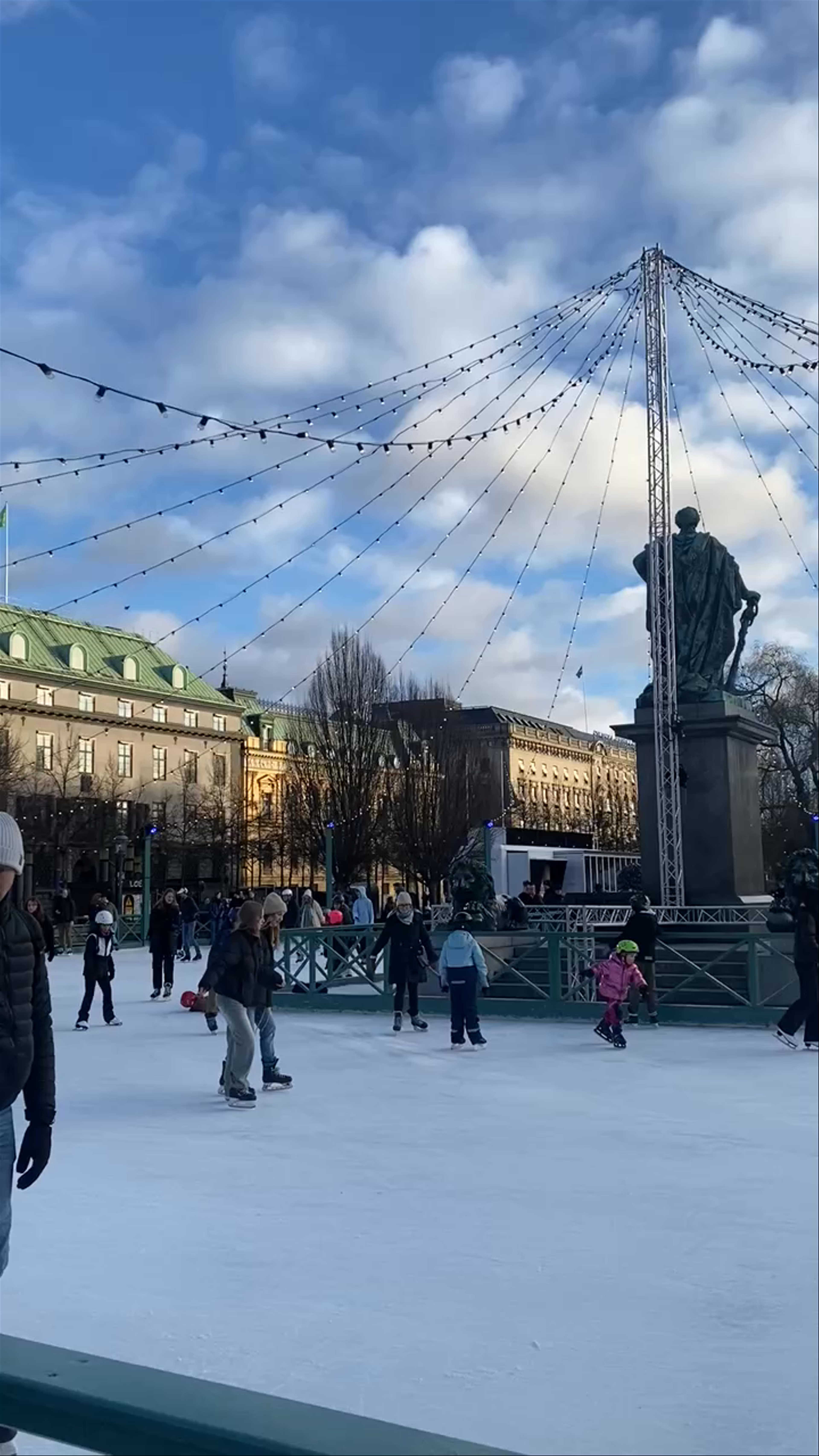 Kungsträdgården / King's Gardens ice skating ring