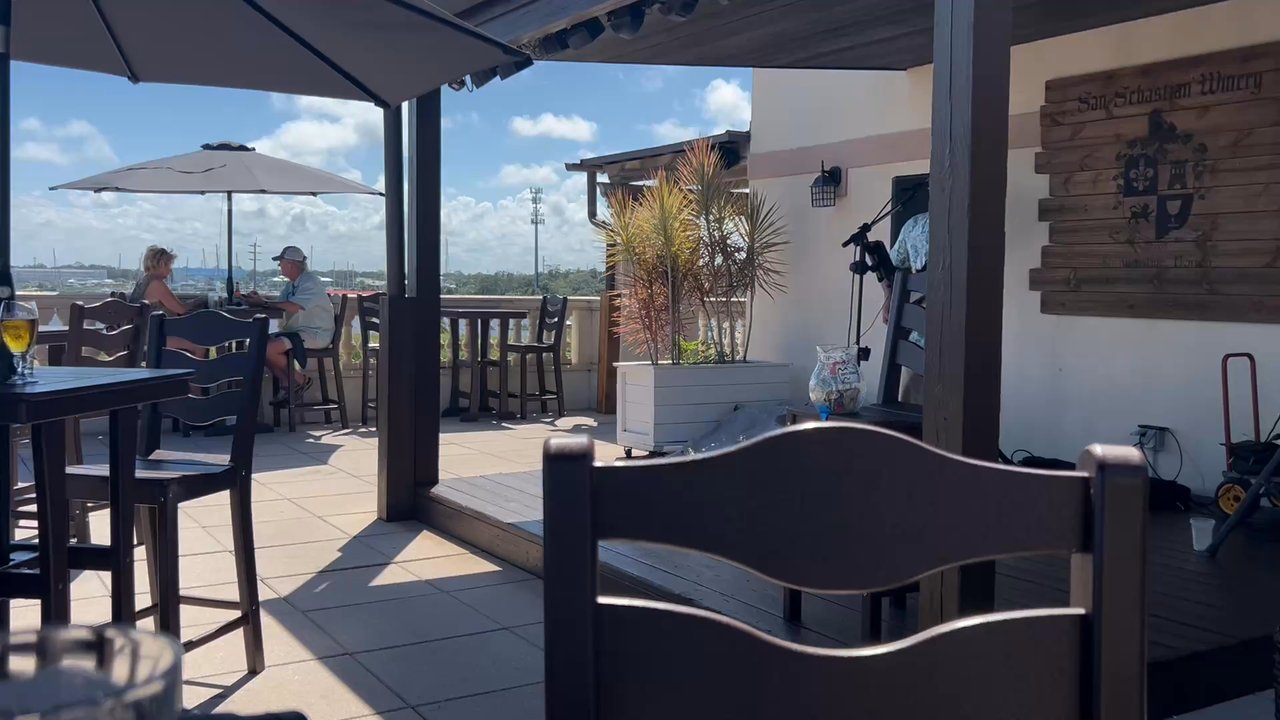 The Cellar Upstairs - Musician plays great tunes while enjoying your wine&food - Wine Bars Near Me - St. Augustine, Florida