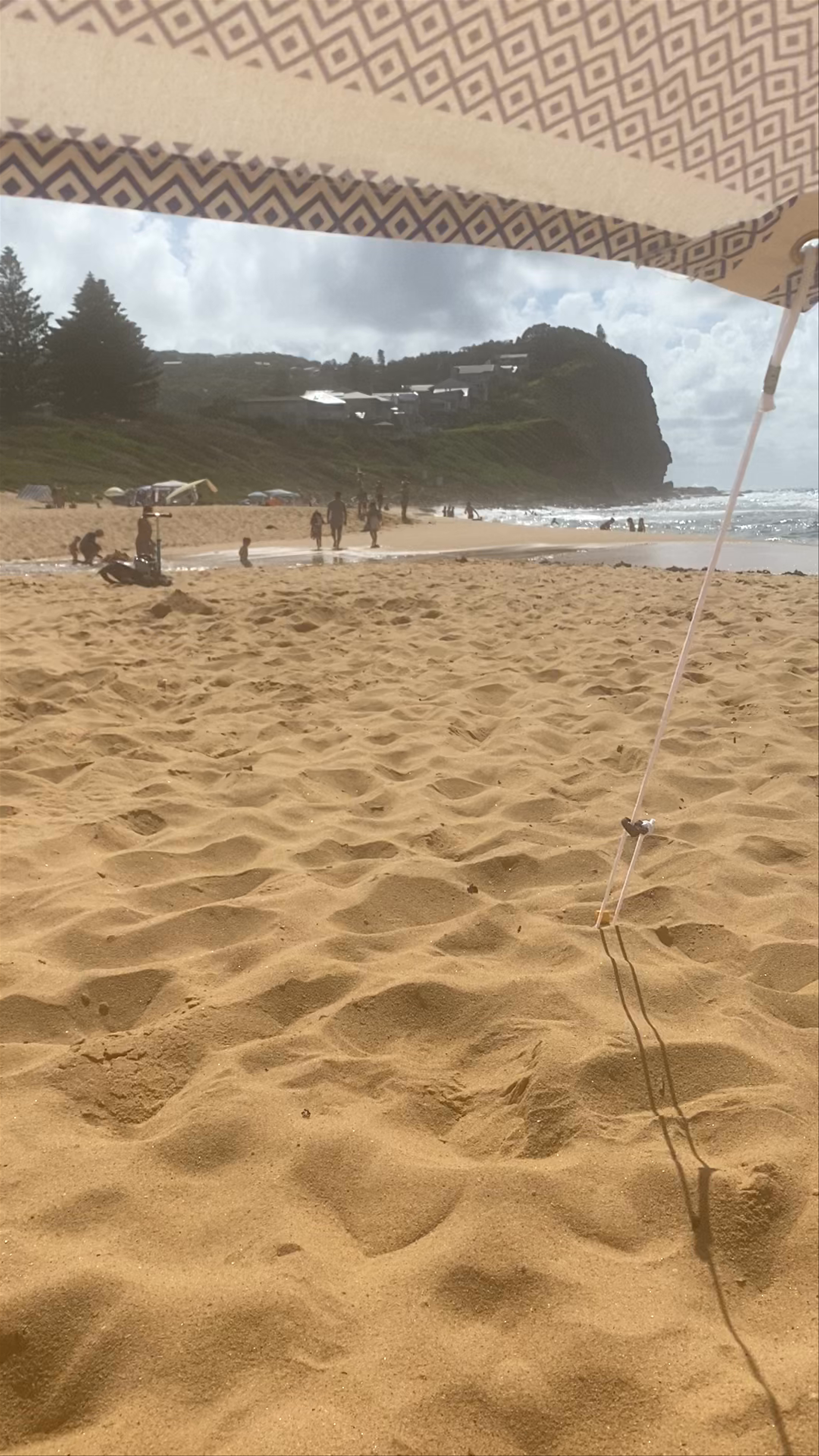 Sunlit Serenity at Copacabana Beach, New South Wales