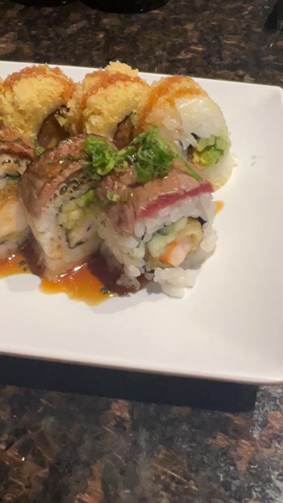 Sushi Love - Blue devil and Tuna Crunch - Sushi Bars Near Me - Durham, North Carolina