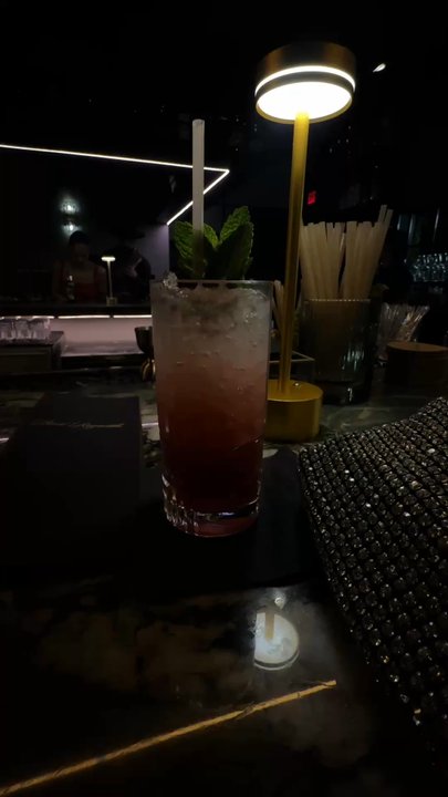 Best Regards - This was a menu fixed for Valentine's Day, very light and sweet - Lounges Near Me - Houston, Texas