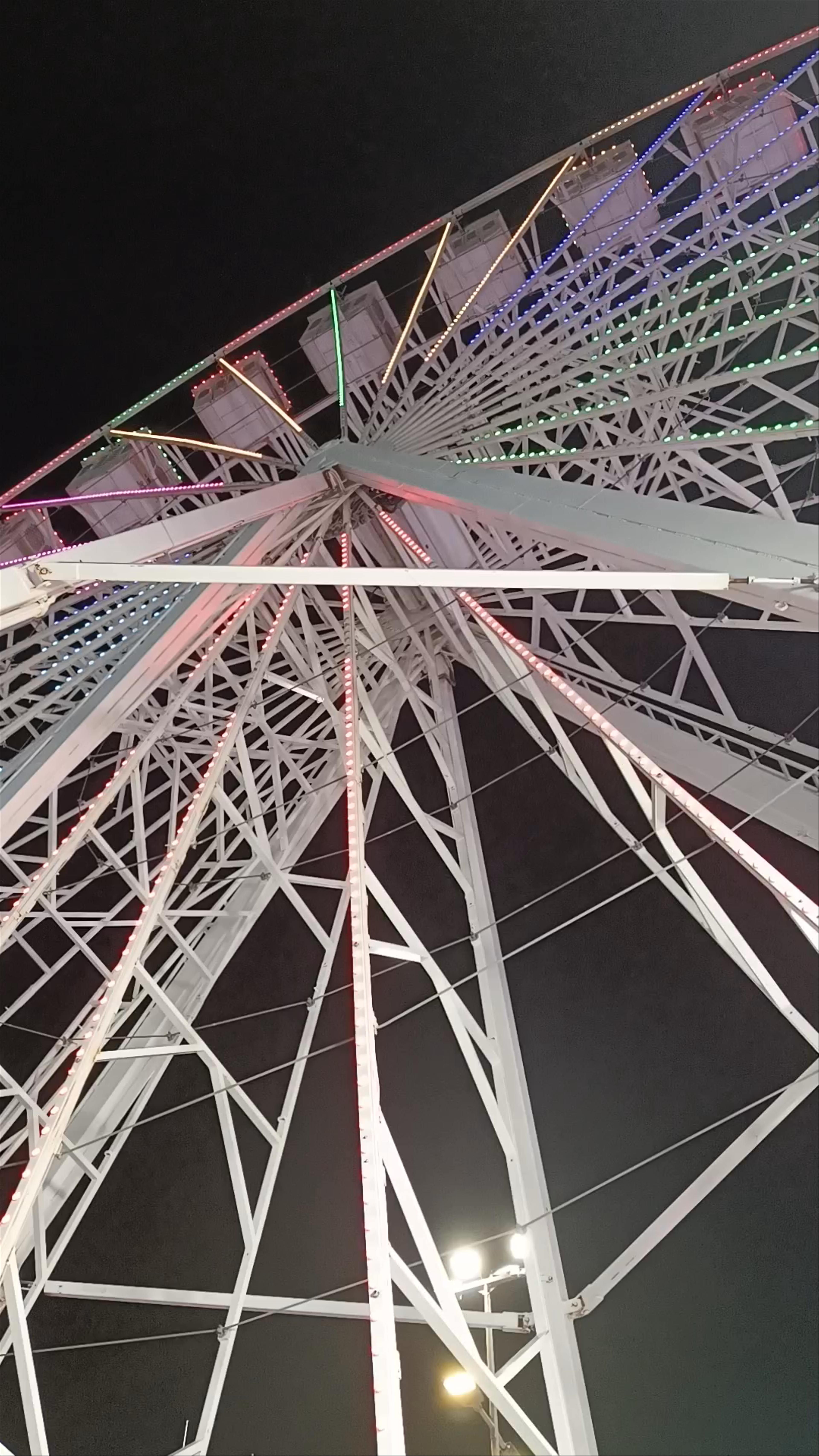 Nighttime Festive Fun at FICA Murcia Fair