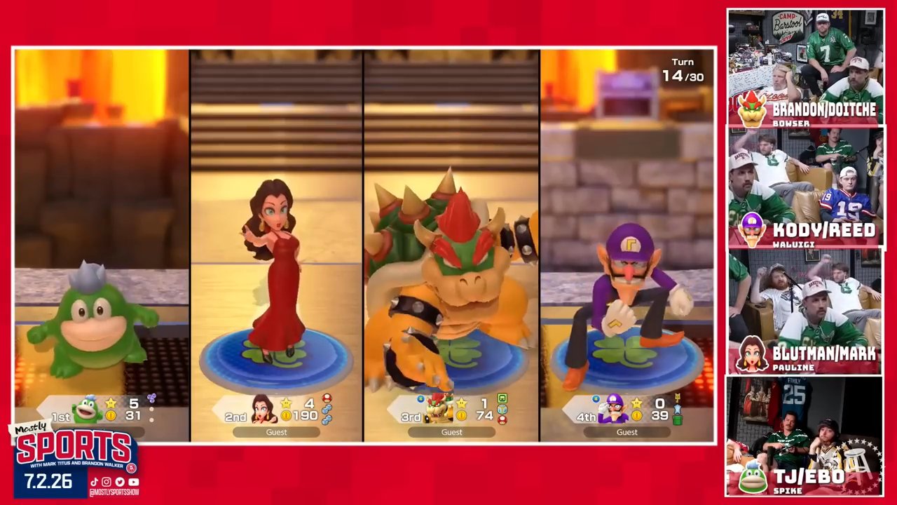 The BIGGEST Mario Party Game In Barstool History (ft. Doitche/Reed) | Mostly Sports EP 681 | 7.2.26