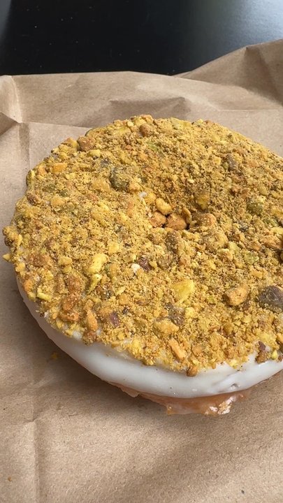 Do-Rite Donuts & Chicken - Pistachio Meyer Lemon Donut $3.95 - Coffee & Tea Near Me - Chicago, Illinois