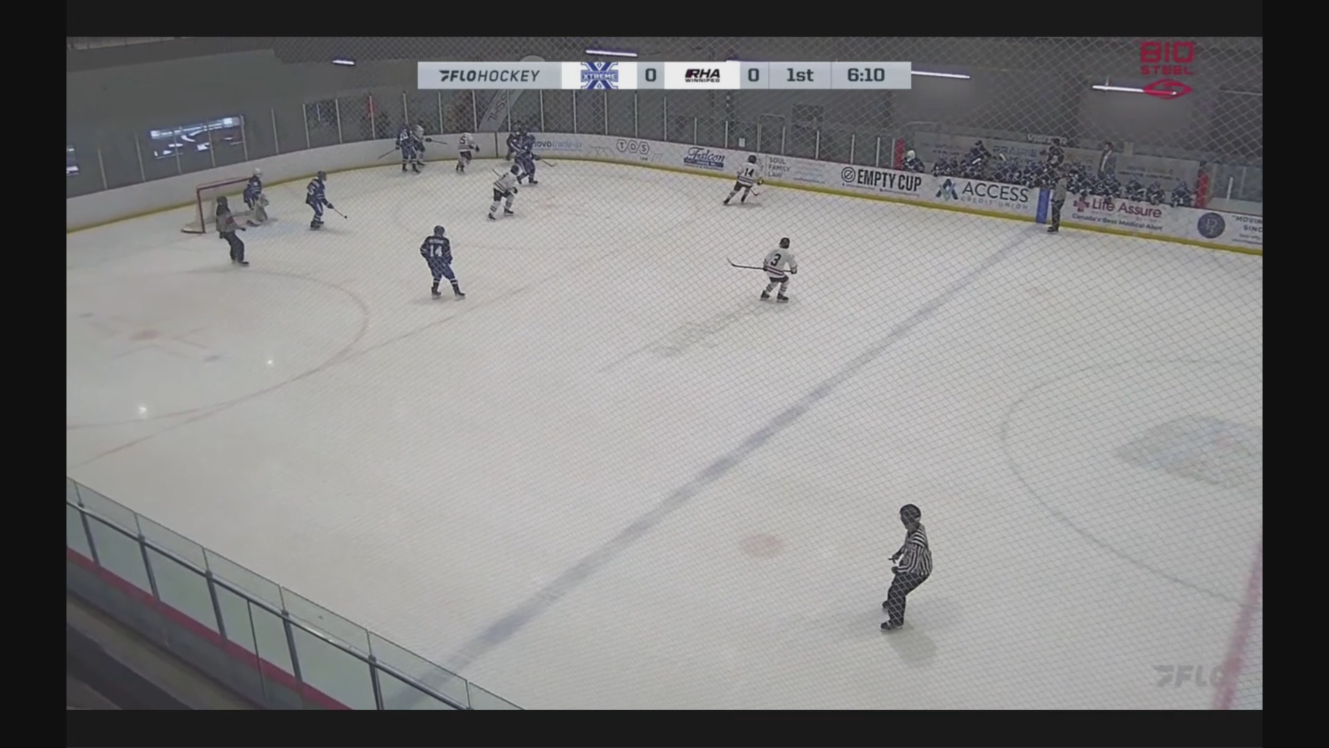 Aiden Moen's Hit vs Northern Alberta - RINK HA U17 AAA Highlights