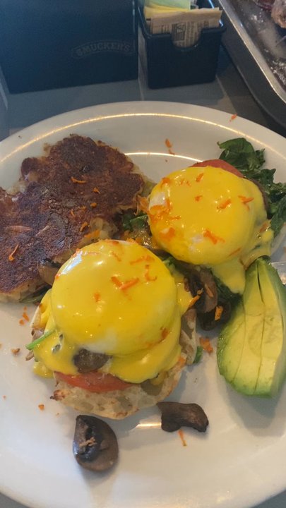 Rupert’s - Veggie Benedict, banana bread French toast, animas breakfast - Breakfast & Brunch Near Me - Durango, Colorado