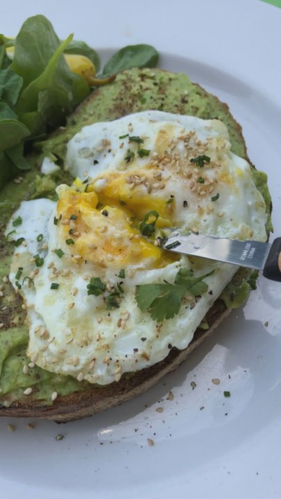 Cow Cafe - Avocado Toast - Cafes Near Me - Los Angeles, California