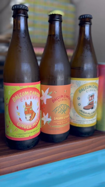 Balcom Canyon Cider - The full lineup - Cideries Near Me - Ventura, California